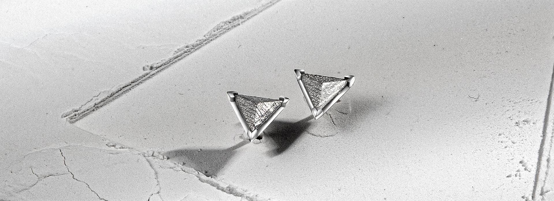 Meteorite Earrings & Studs