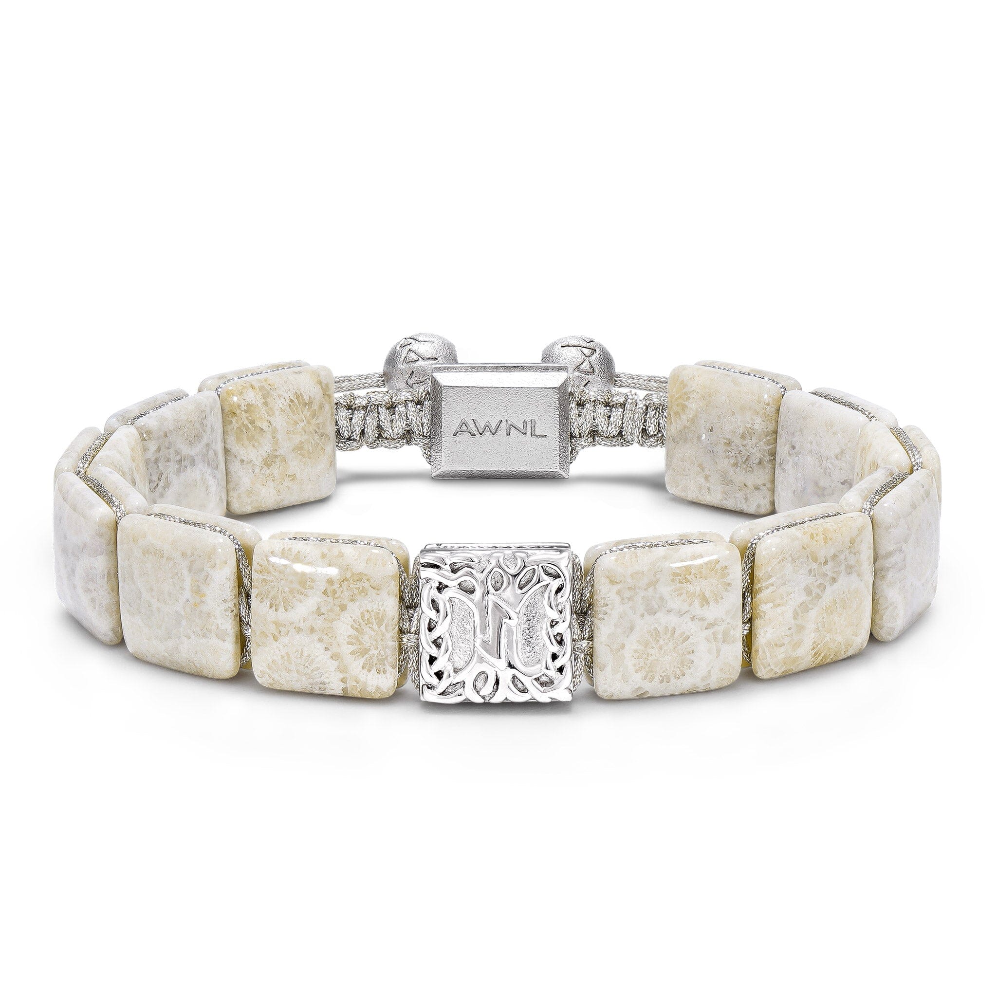 Agatized Coral Tree of Life Bracelet Bracelets AWNL M
