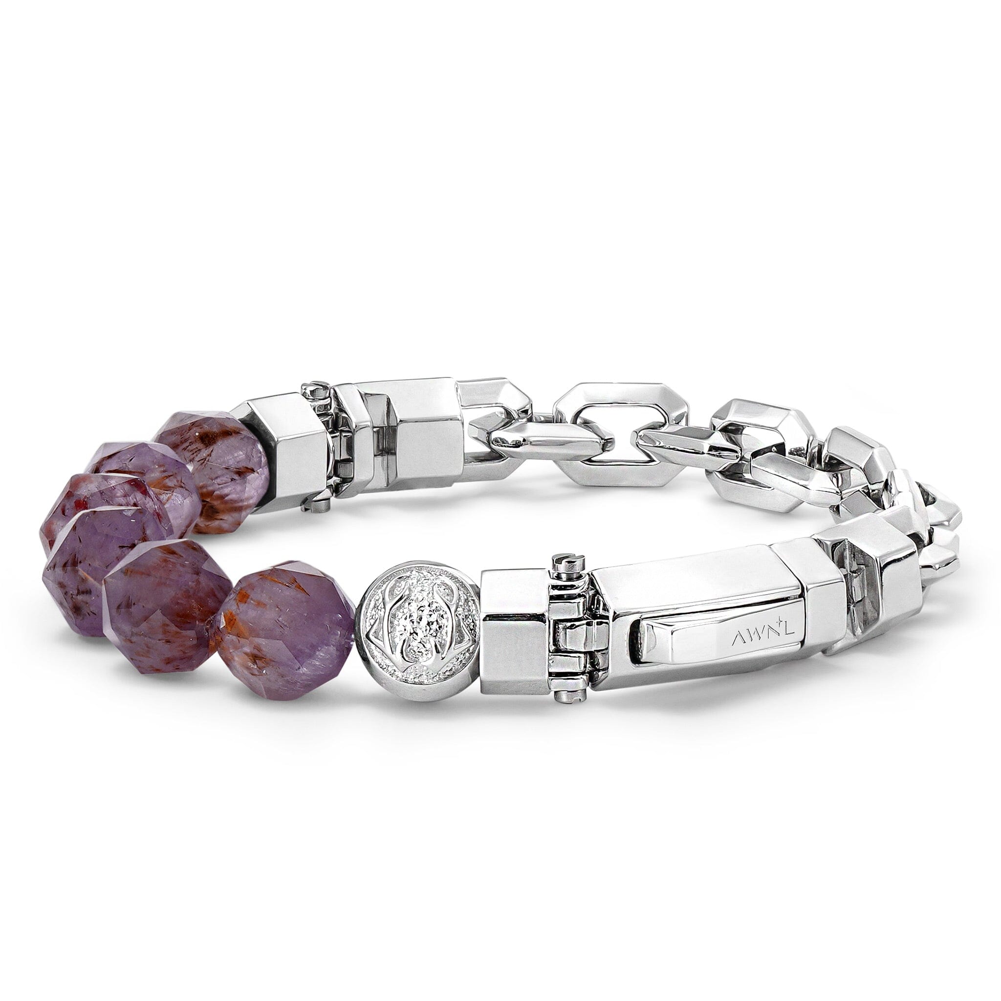 Auralite 23 Faceted Half-Chain Bracelet Bracelets AWNL