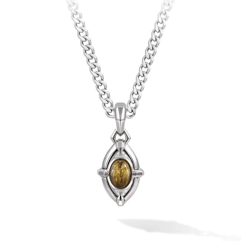 Copper Rutilated Quartz Future Vision Necklace