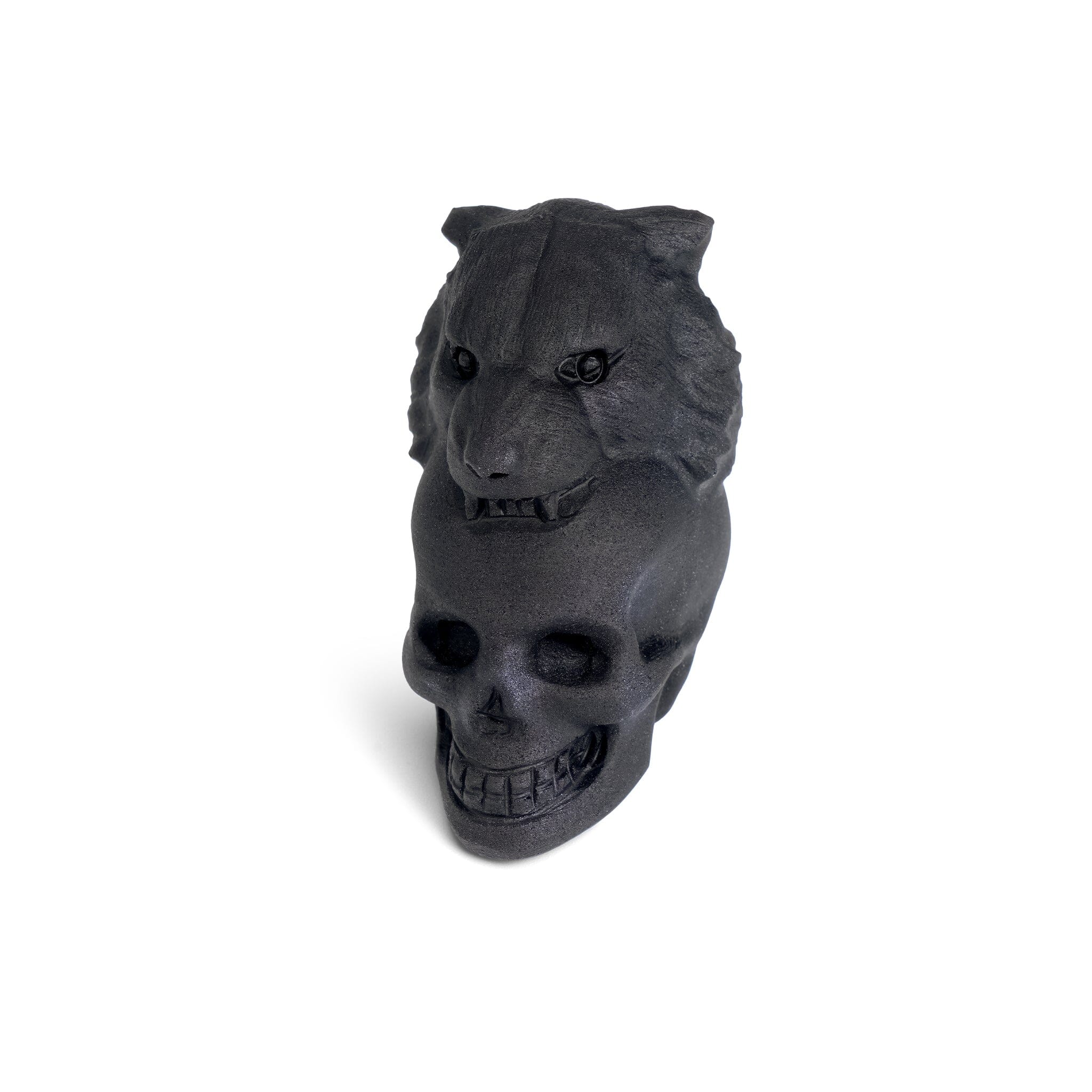 Memento Mori Skull Carving Others AWNL Obsidian Jaguar