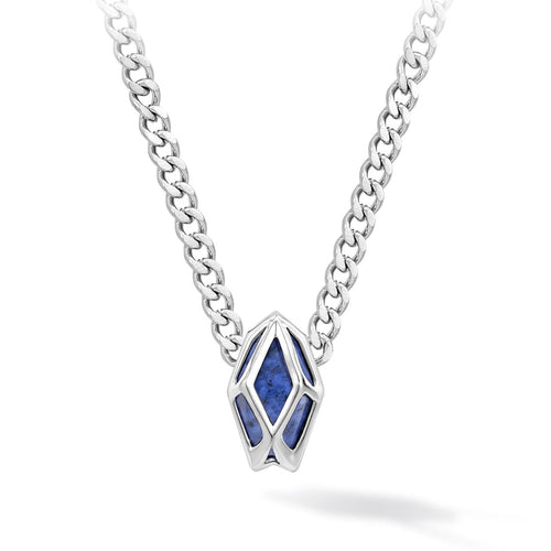 Dumortierite Celestium Mini Necklace Necklaces AWNL Silver Set 55cm