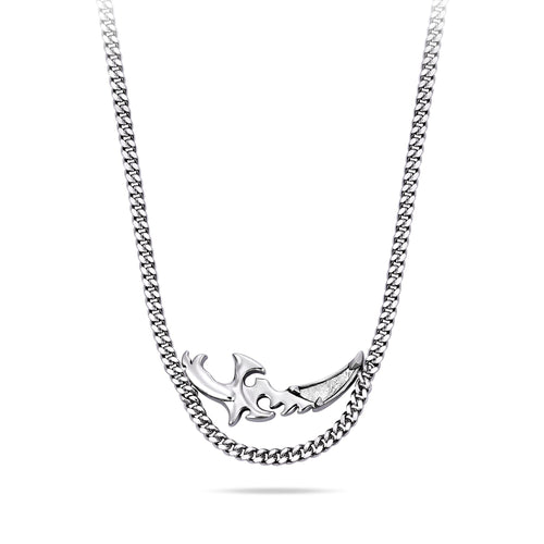Frost Blade Meteorite Necklace Necklaces AWNL 50cm