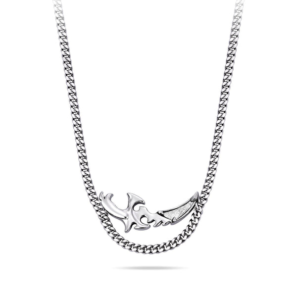 Frost Blade Meteorite Necklace