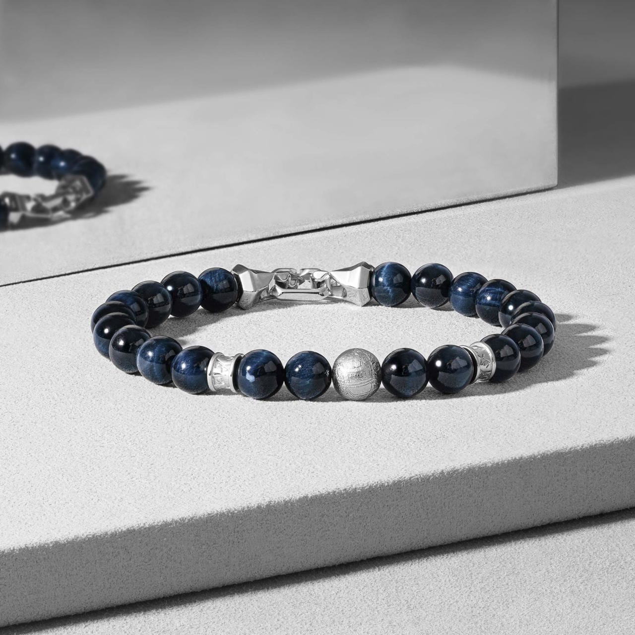 Hawk Eye & Meteorite Rune 6mm Bracelet Bracelets AWNL