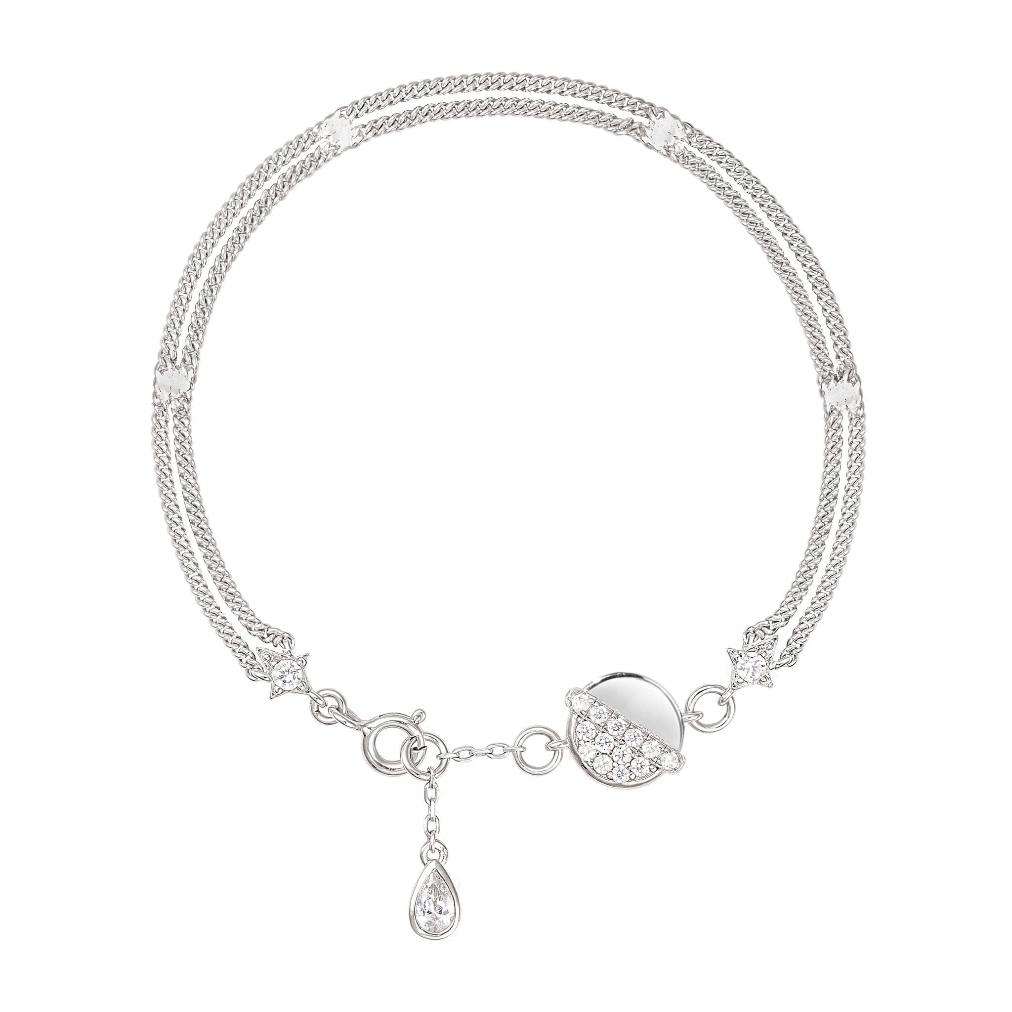 Luna Silver Bracelet Bracelets AWNL