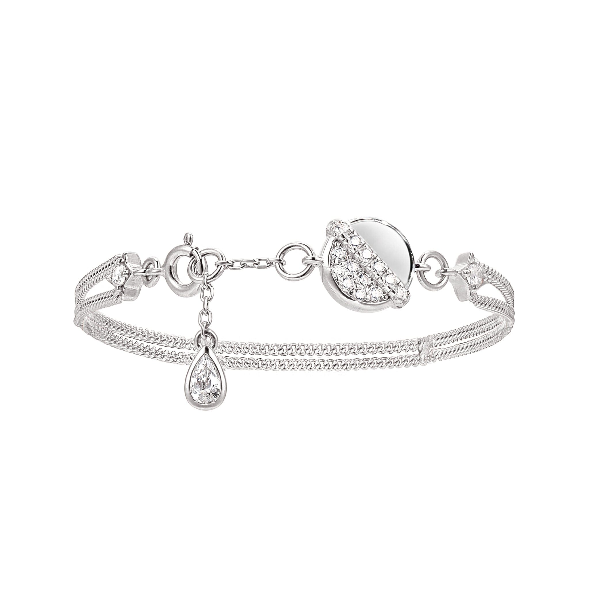 Luna Silver Bracelet Bracelets AWNL Silver F 