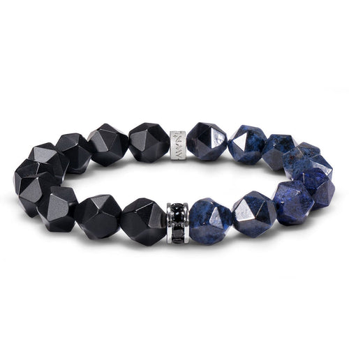 Poseidon Onyx & Dumortierite Bracelet Bracelets AWNL
