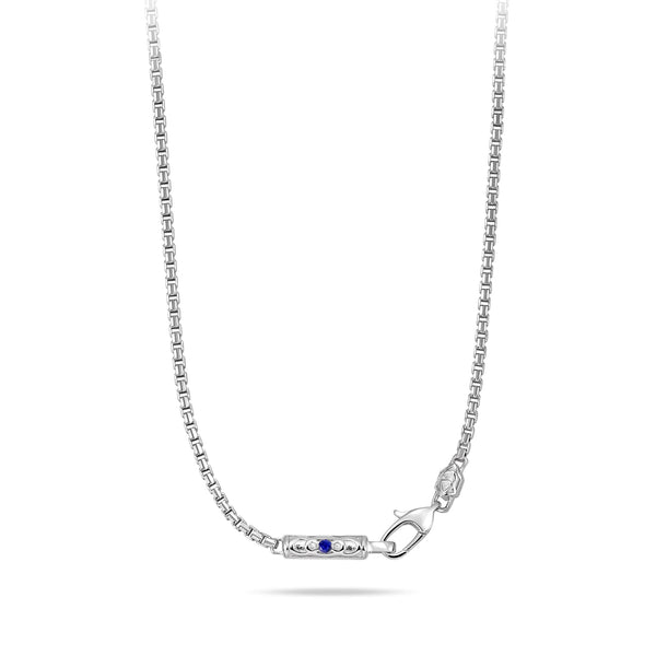 Sapphire Sigil Celtic Necklace