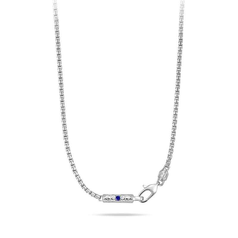 Sapphire Sigil Celtic Necklace