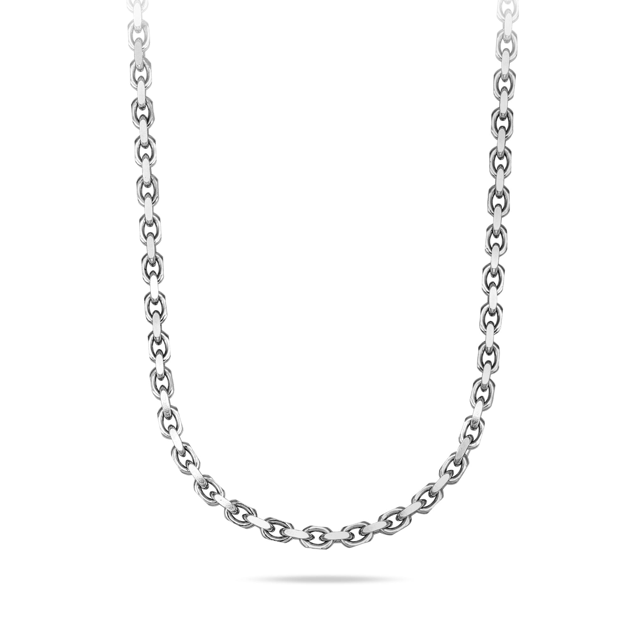 Sterling Silver Cable Chain Chains AWNL 61.5cm