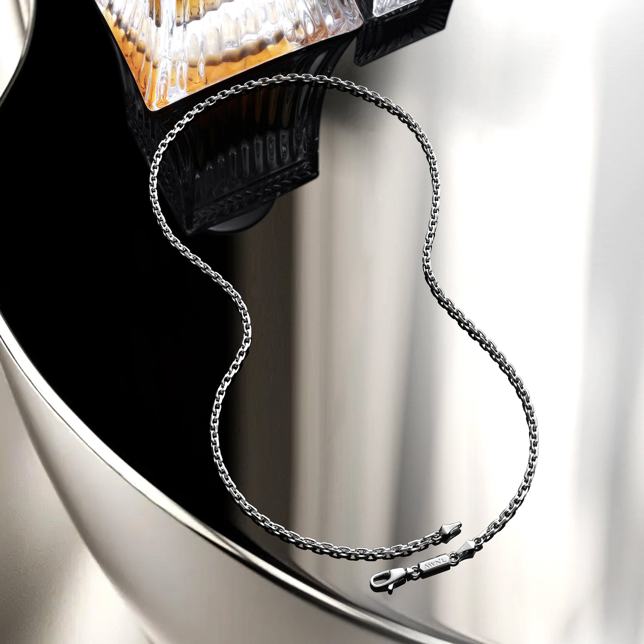 Sterling Silver Cable Chain Chains AWNL