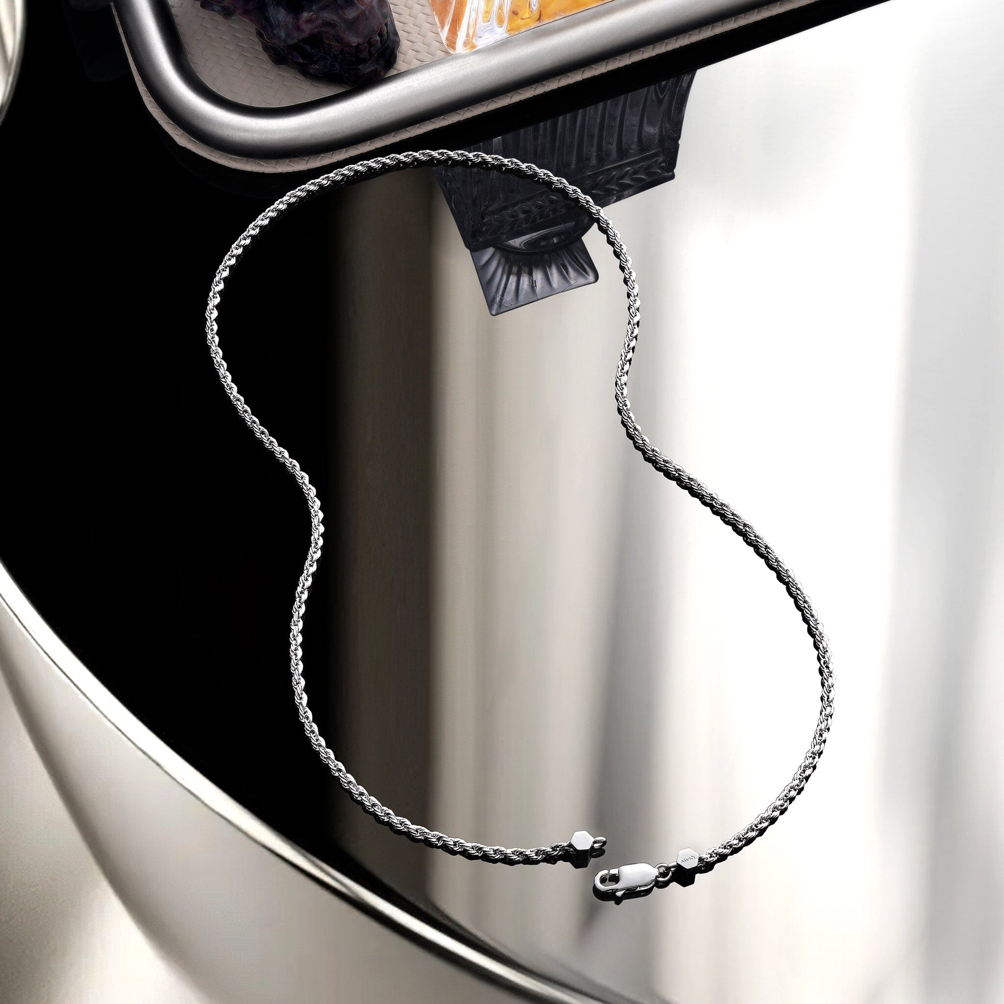 Sterling Silver Nordic Rope Chain Chains AWNL