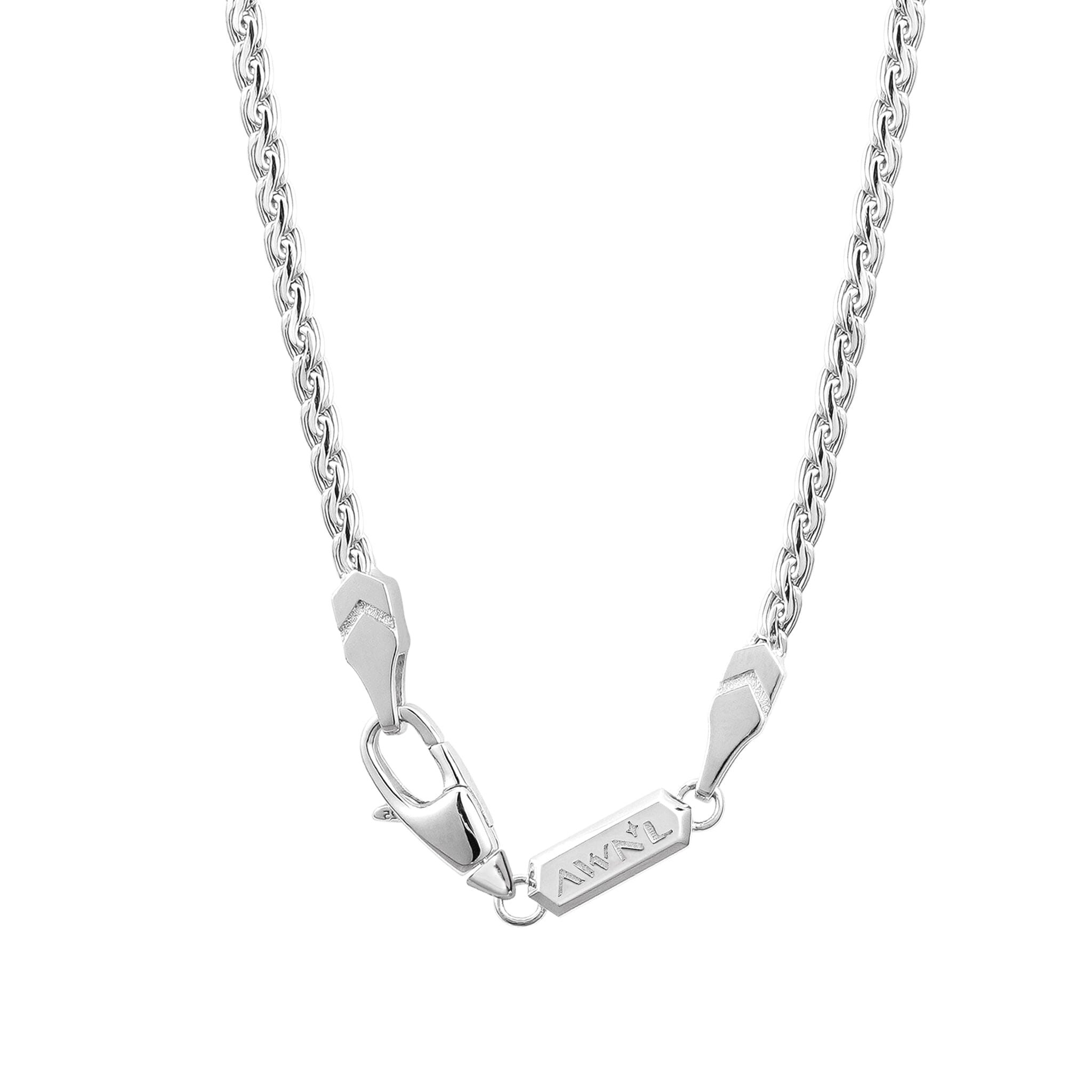 Sterling Silver Wave Chain Chains AWNL