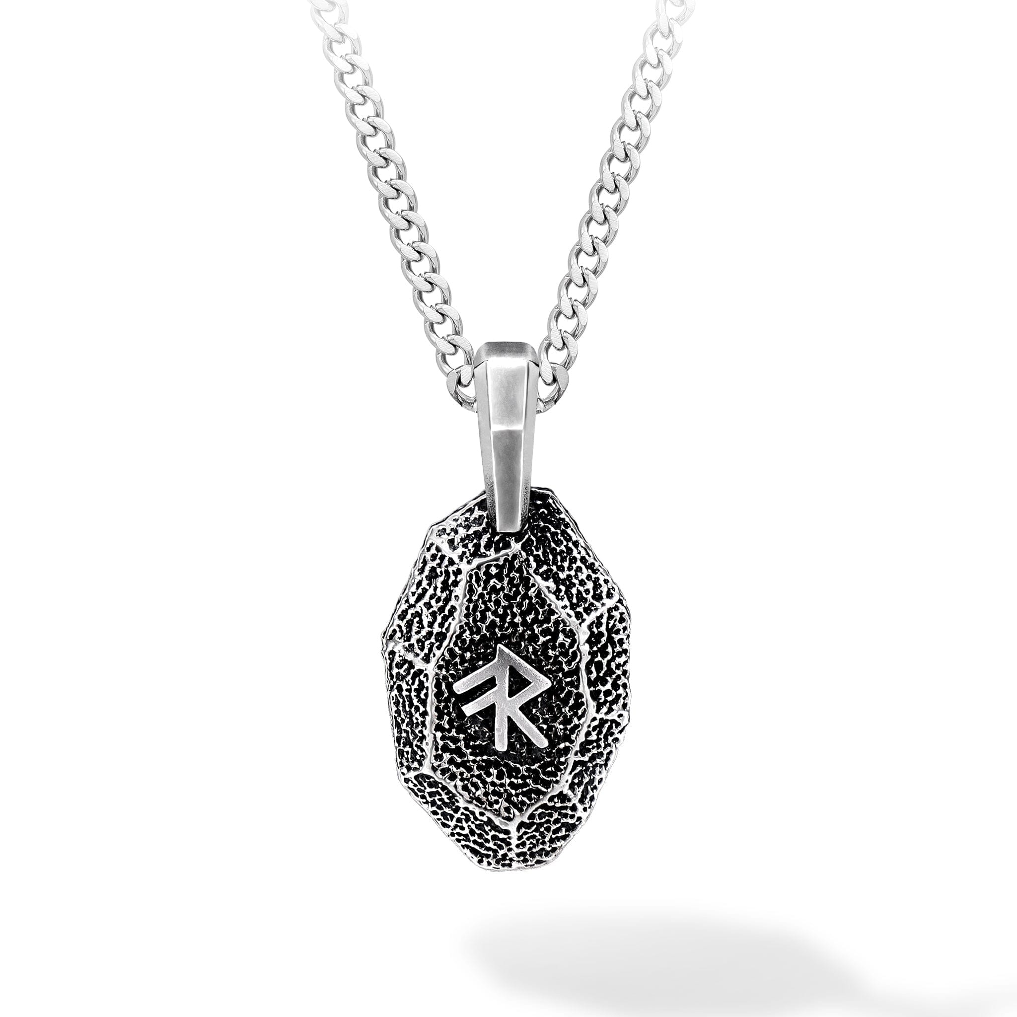 Viking Bind Runes Necklace Necklaces AWNL Stainless Set 55cm