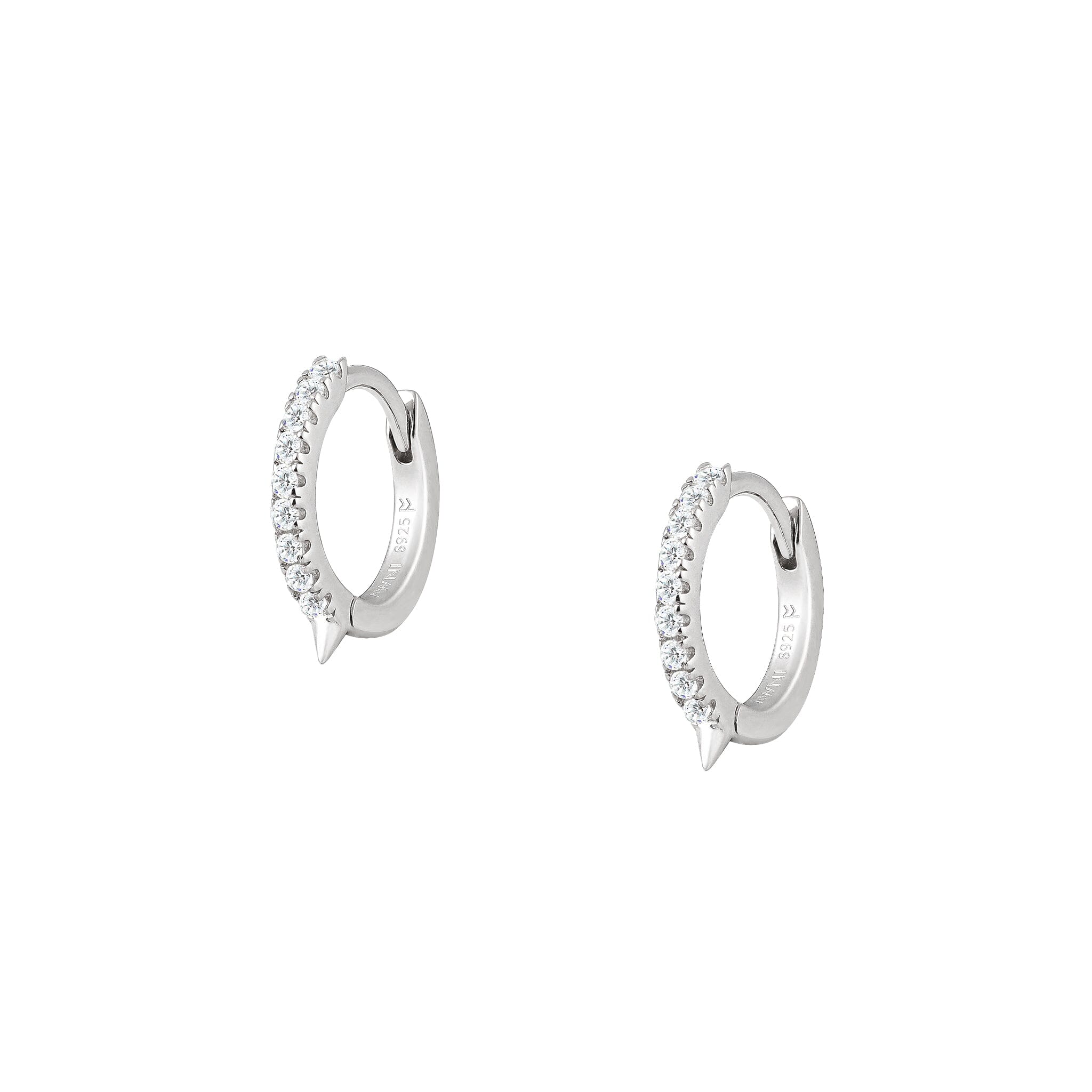 Couple’s Phantasia Huggie Earrings Earrings AWNL White