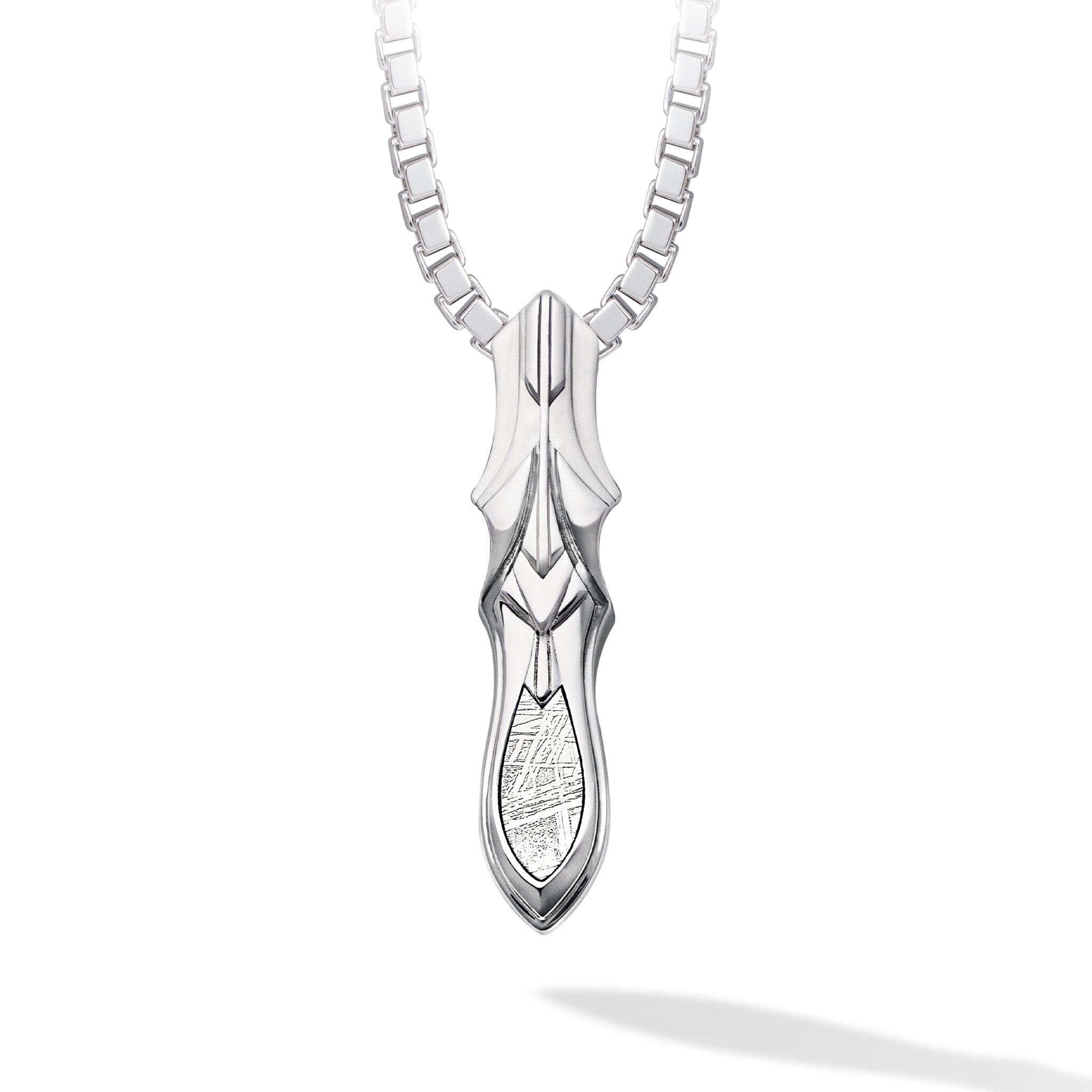 Men's Blade of Seven Seas Necklace with Meteorite Necklaces WAA FASHION GROUP 