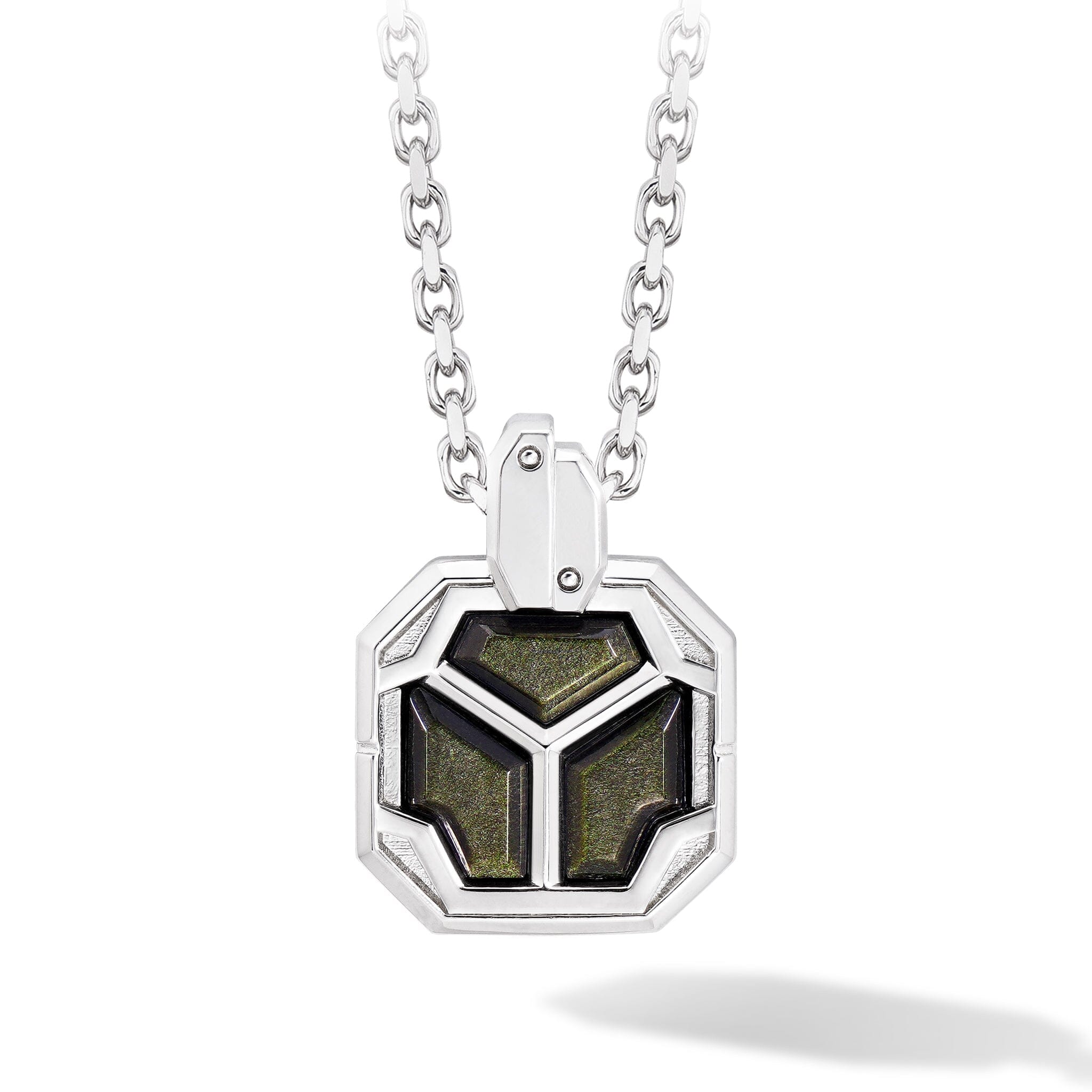 Men's Cosmos Revelation Necklace with Golden Obsidian Necklaces WAA FASHION GROUP