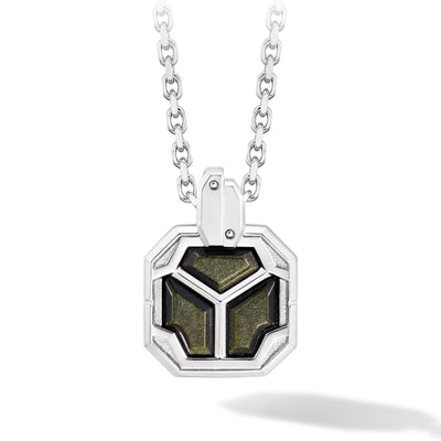 Voyager Necklace Golden Obsidian