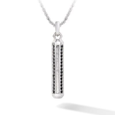 Octagon Necklace Meteorite