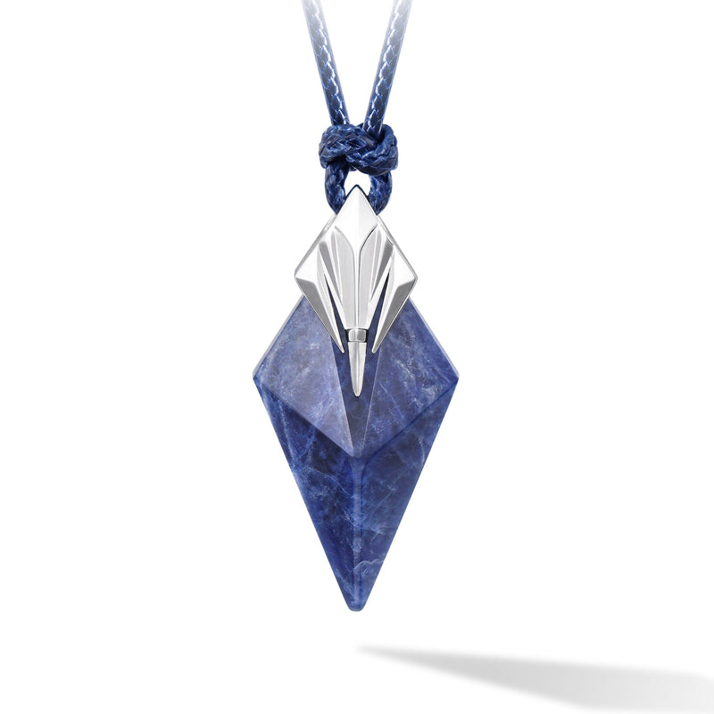 Poseidon Trident Sodalite Necklace