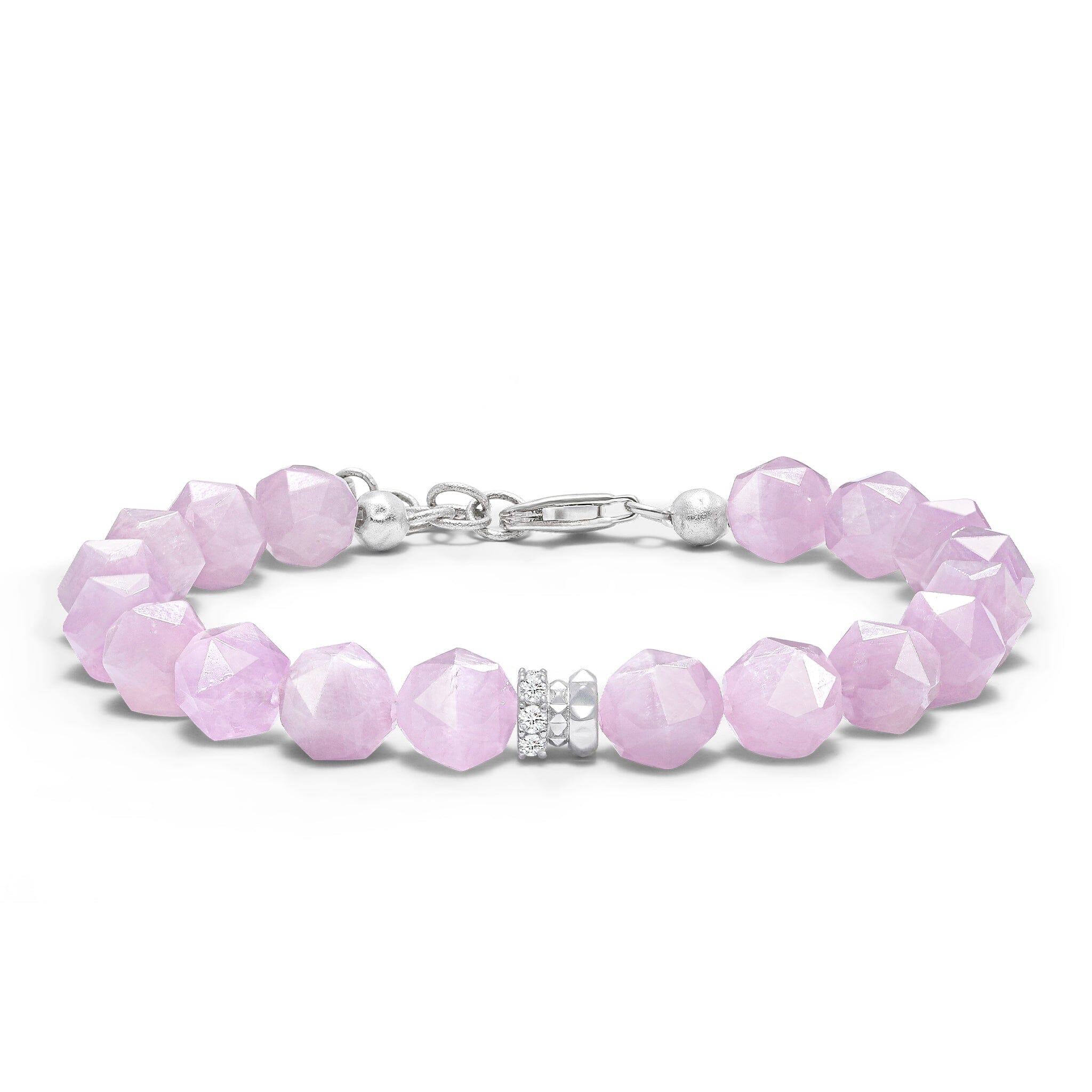 Women's Beaded Bracelet with Kunzite Bracelets WAA FASHION GROUP 