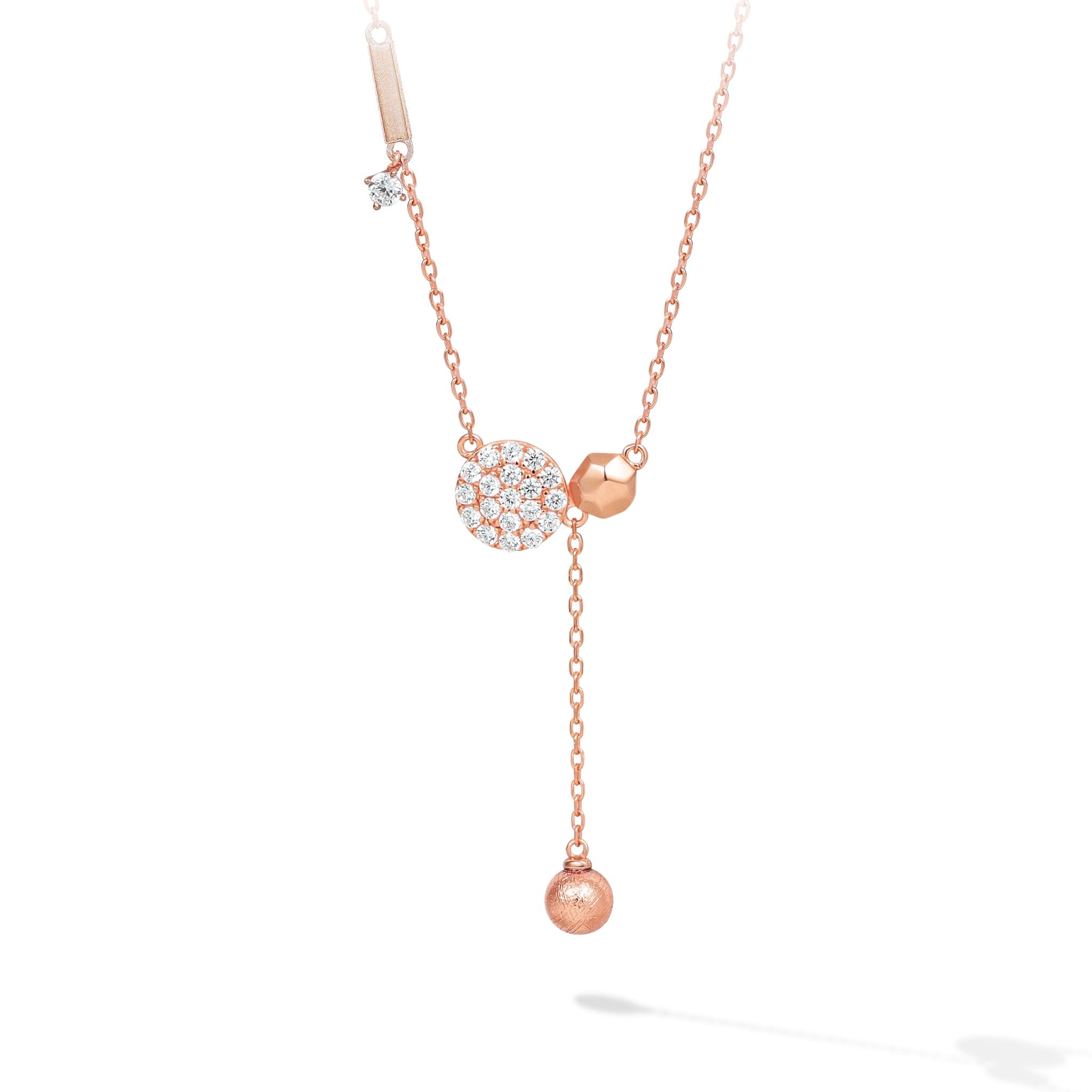Women's Dark Sky Park Necklace with Meteorite Necklaces WAA FASHION GROUP