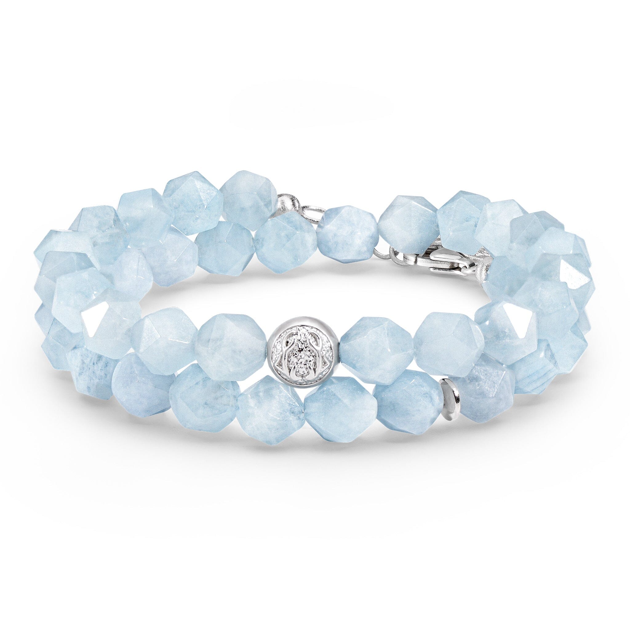 Women's Ocean-Inspired Bracelet with Aquamarine Bracelets WAA FASHION GROUP 