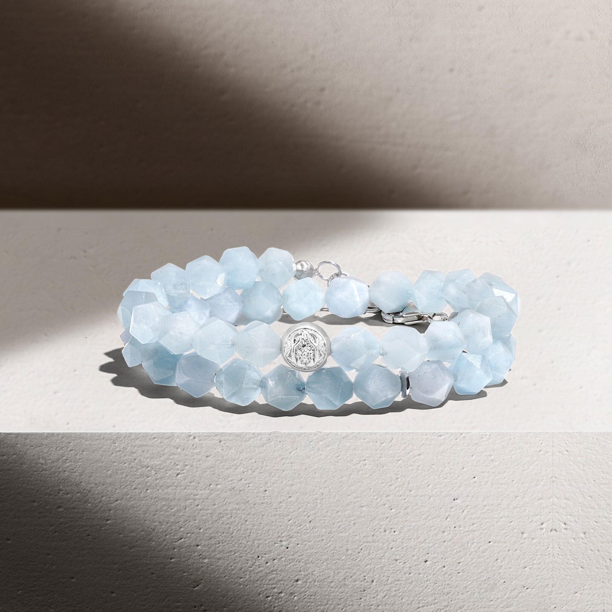 Women's Ocean-Inspired Bracelet with Aquamarine Bracelets WAA FASHION GROUP