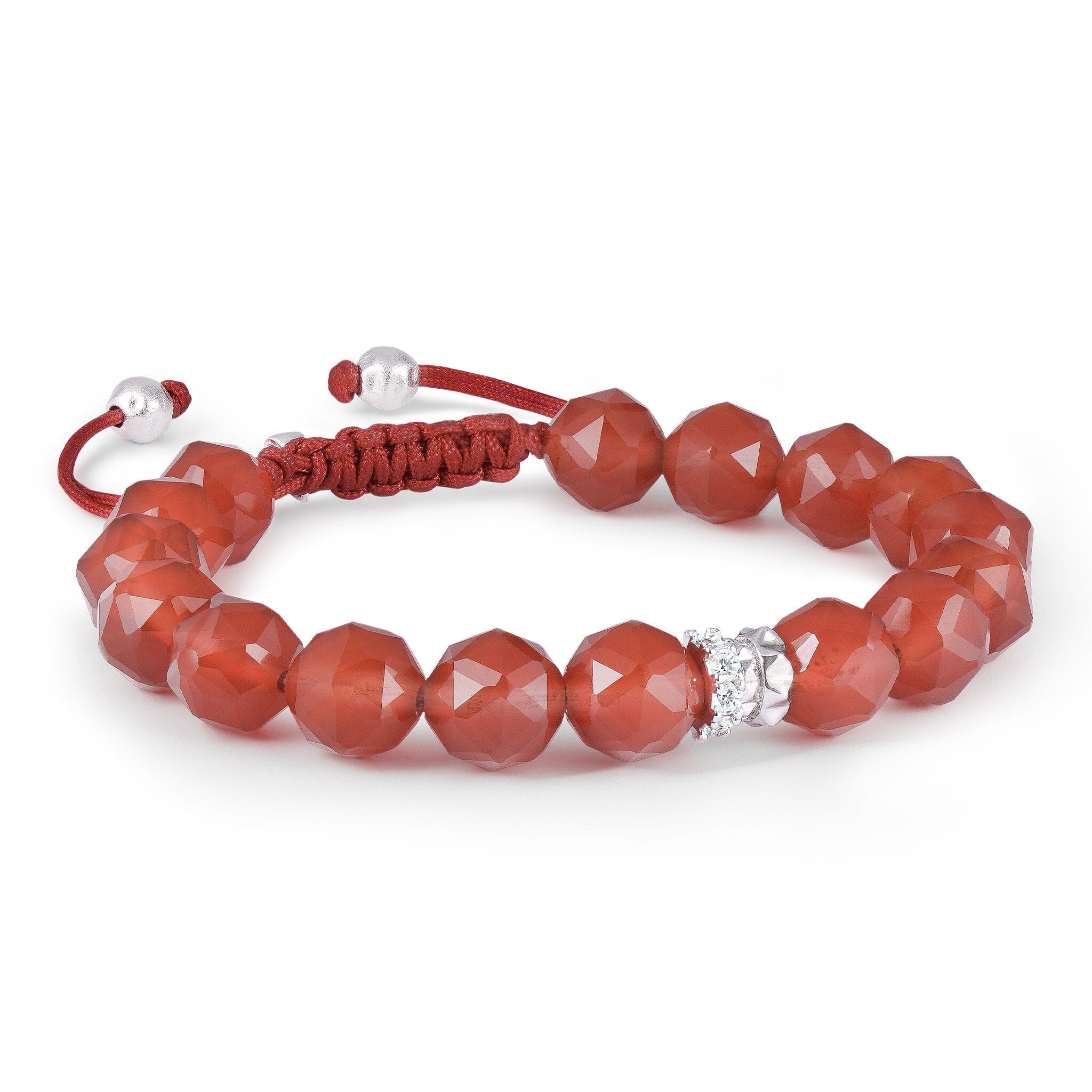 Women's Roxburgh Rose Bracelet with Red Agate Bracelets WAA FASHION GROUP 