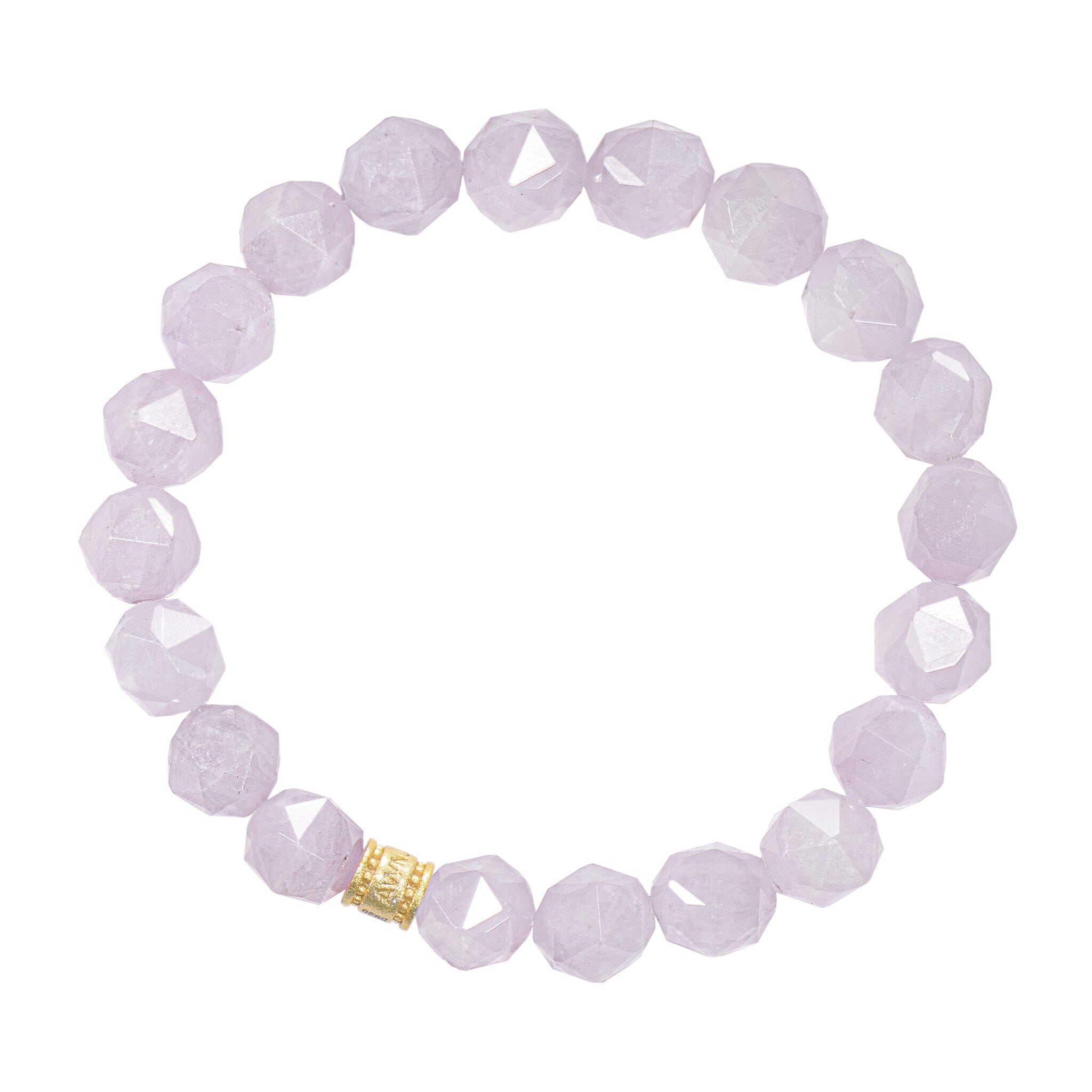 Women's Stacked Beaded Bracelet With Kunzite Bracelets AWNL 