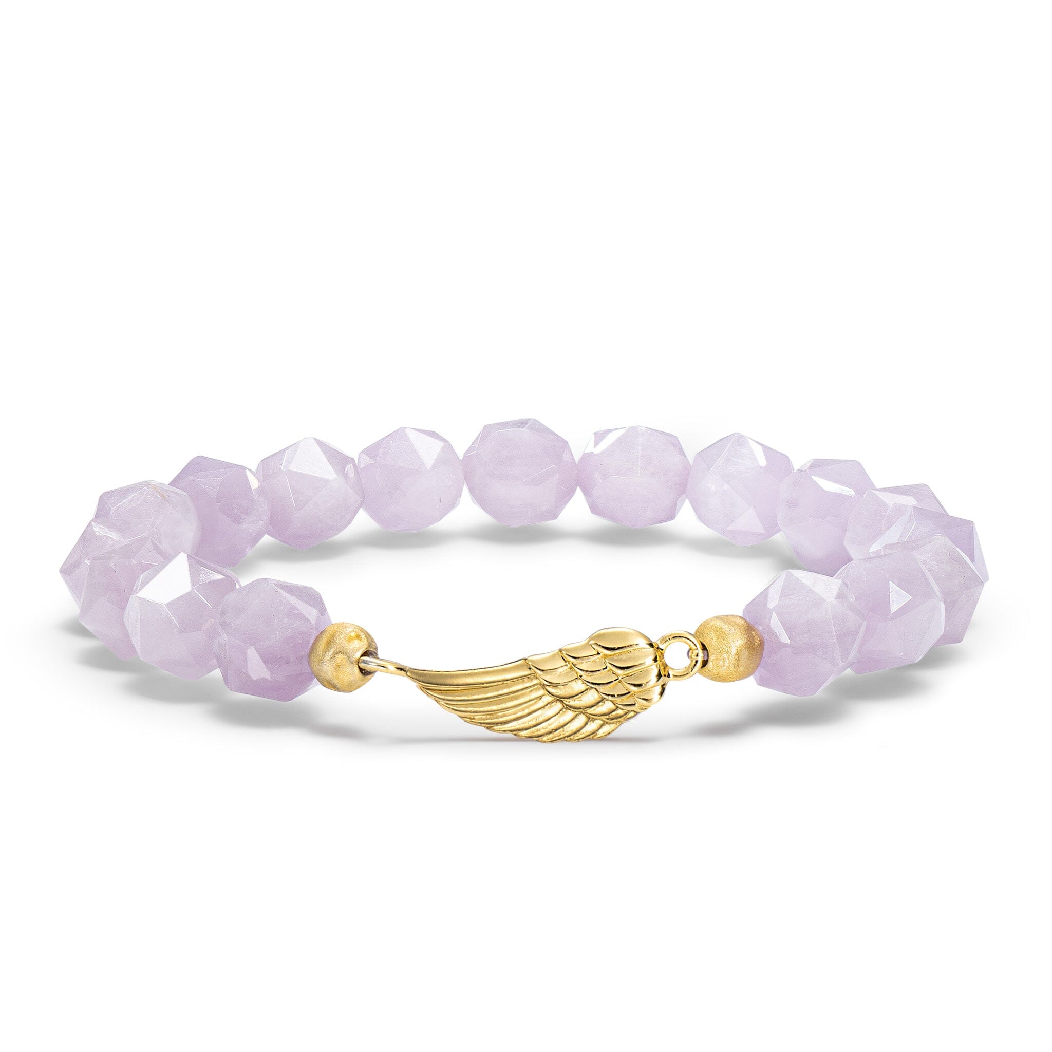 Women's Stacked Beaded Bracelet With Kunzite Bracelets AWNL