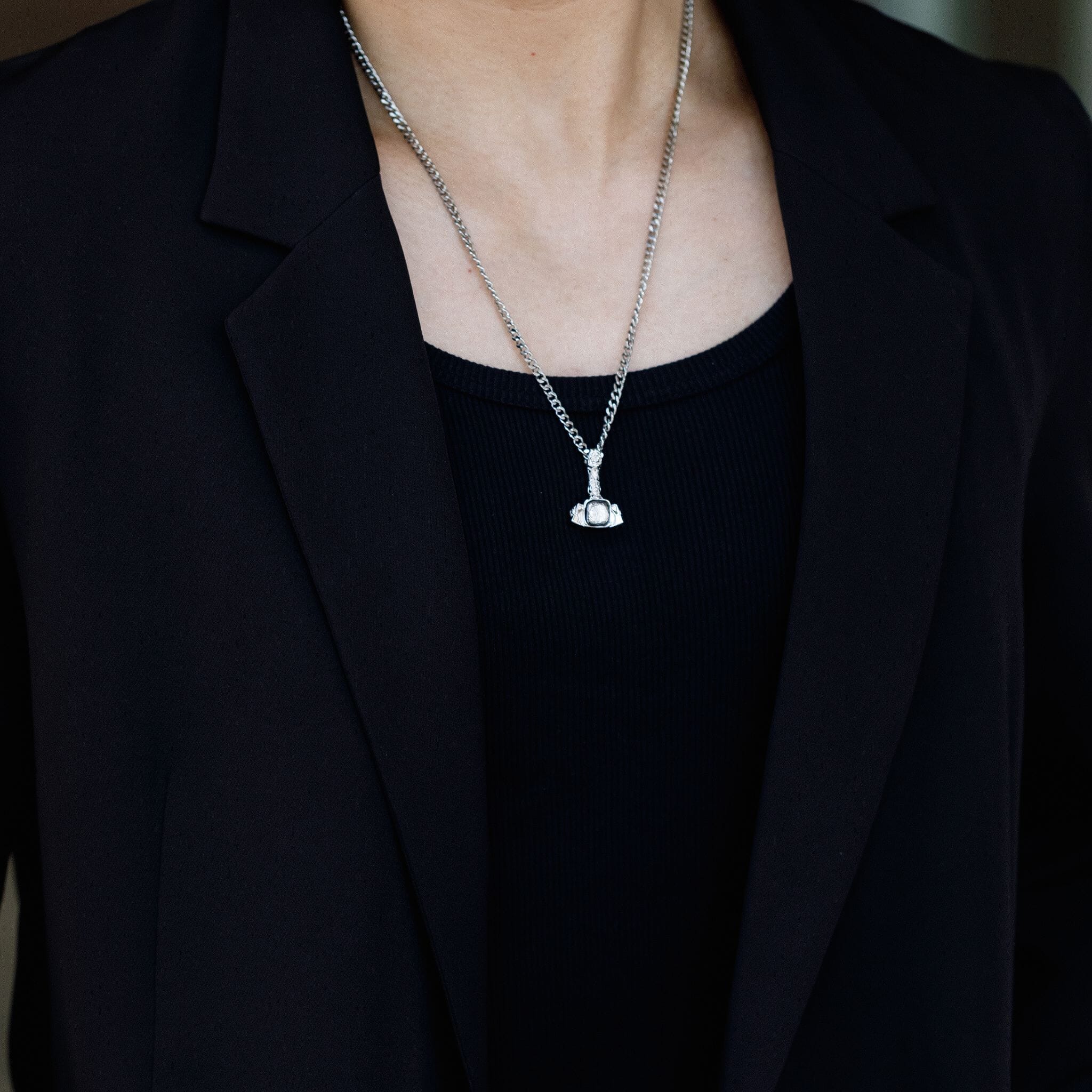Mjölnir Necklace Meteorite Necklaces AWNL 