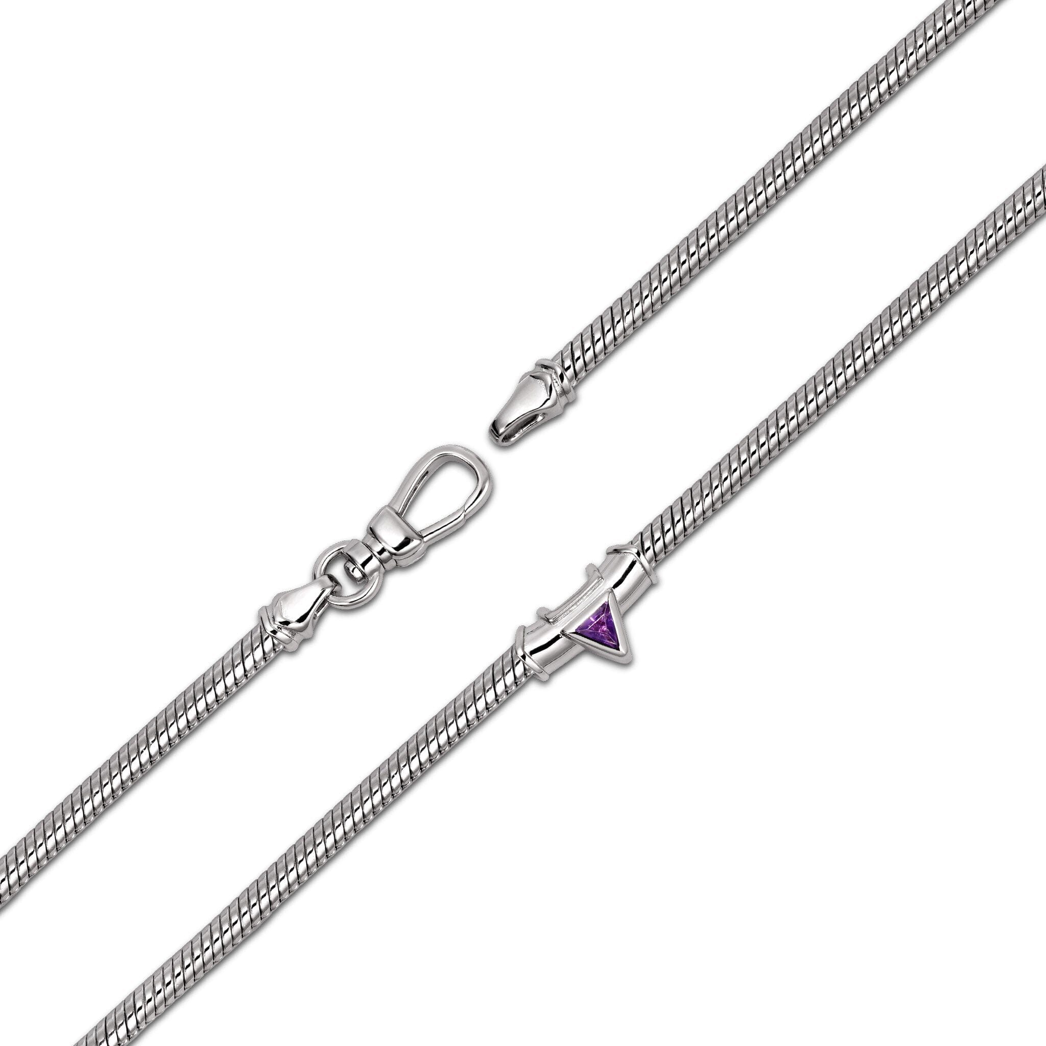 Amethyst Heaven’s Gatekeeper Necklace Necklaces AWNL 