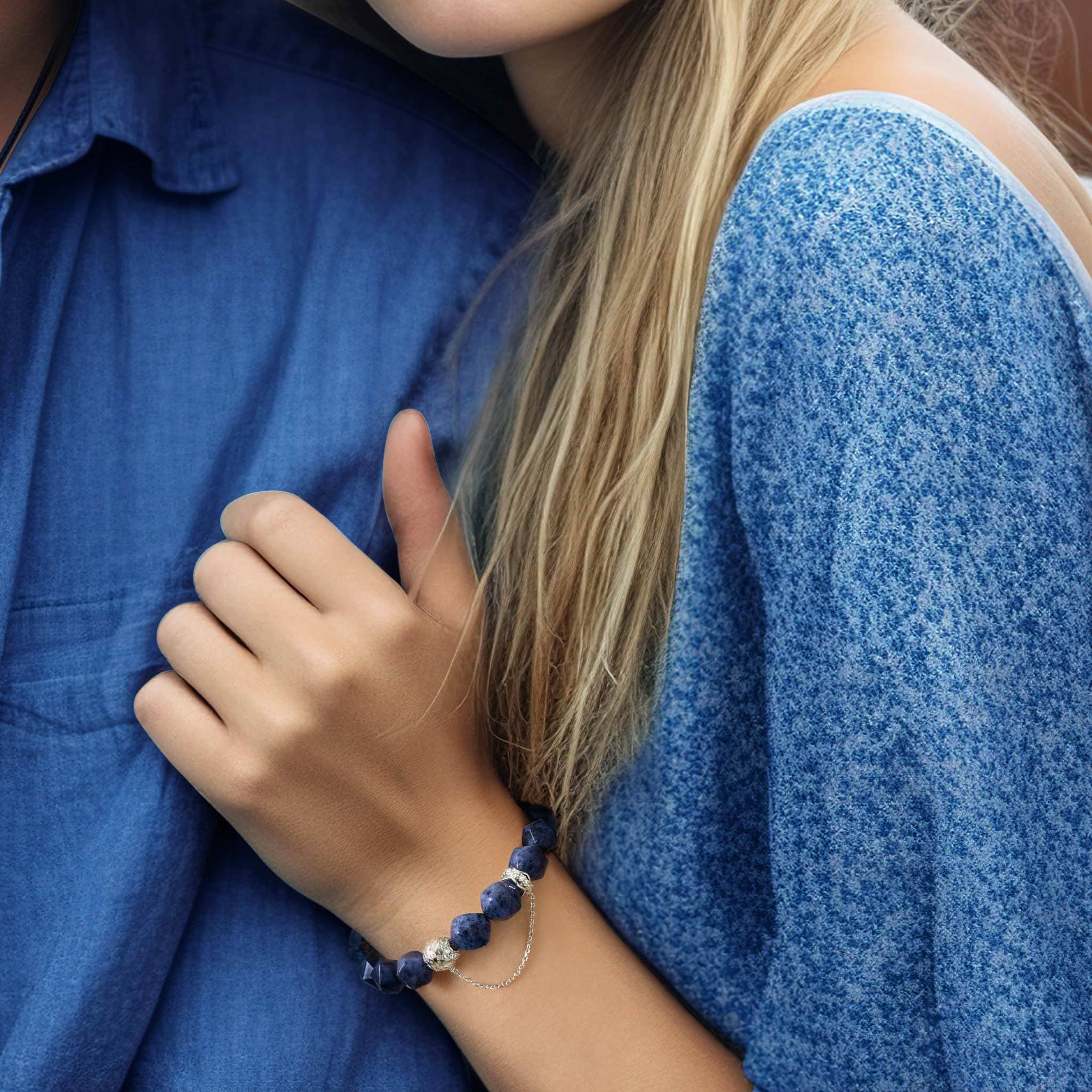 Amphitrite Dumortierite Bracelet Bracelets AWNL 