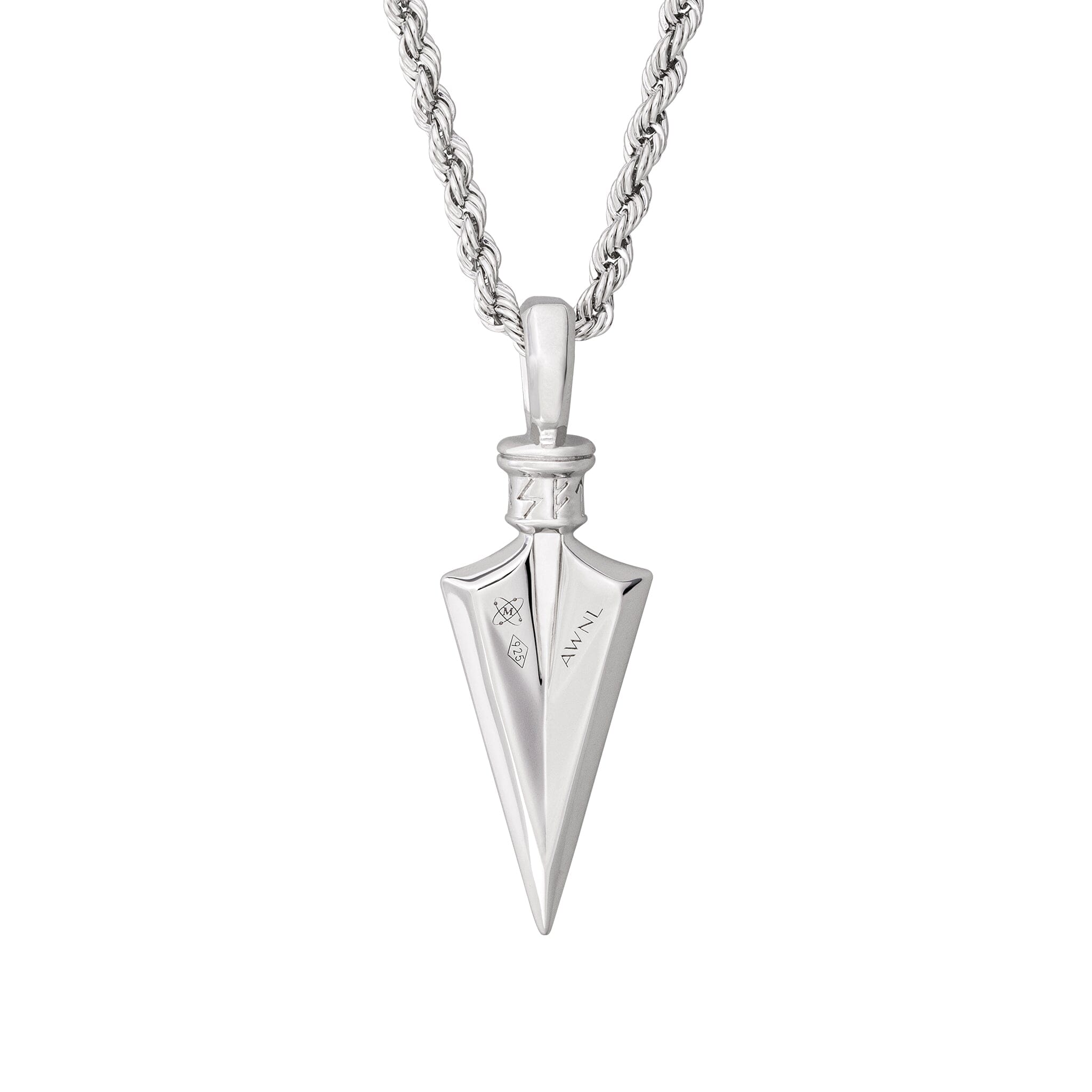 Arrowhead Meteorite Necklace Necklaces AWNL 