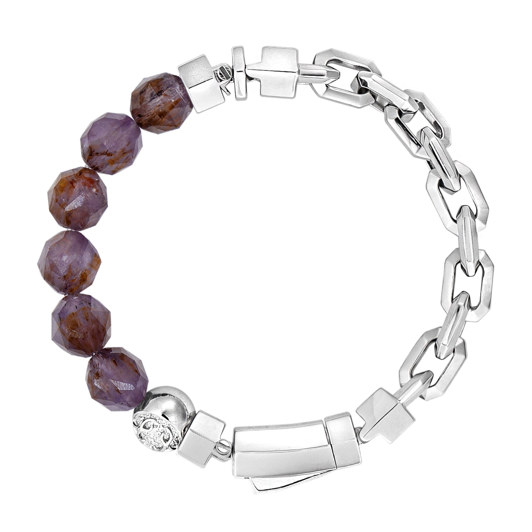 Auralite 23 Faceted Half-Chain Bracelet Bracelets AWNL 