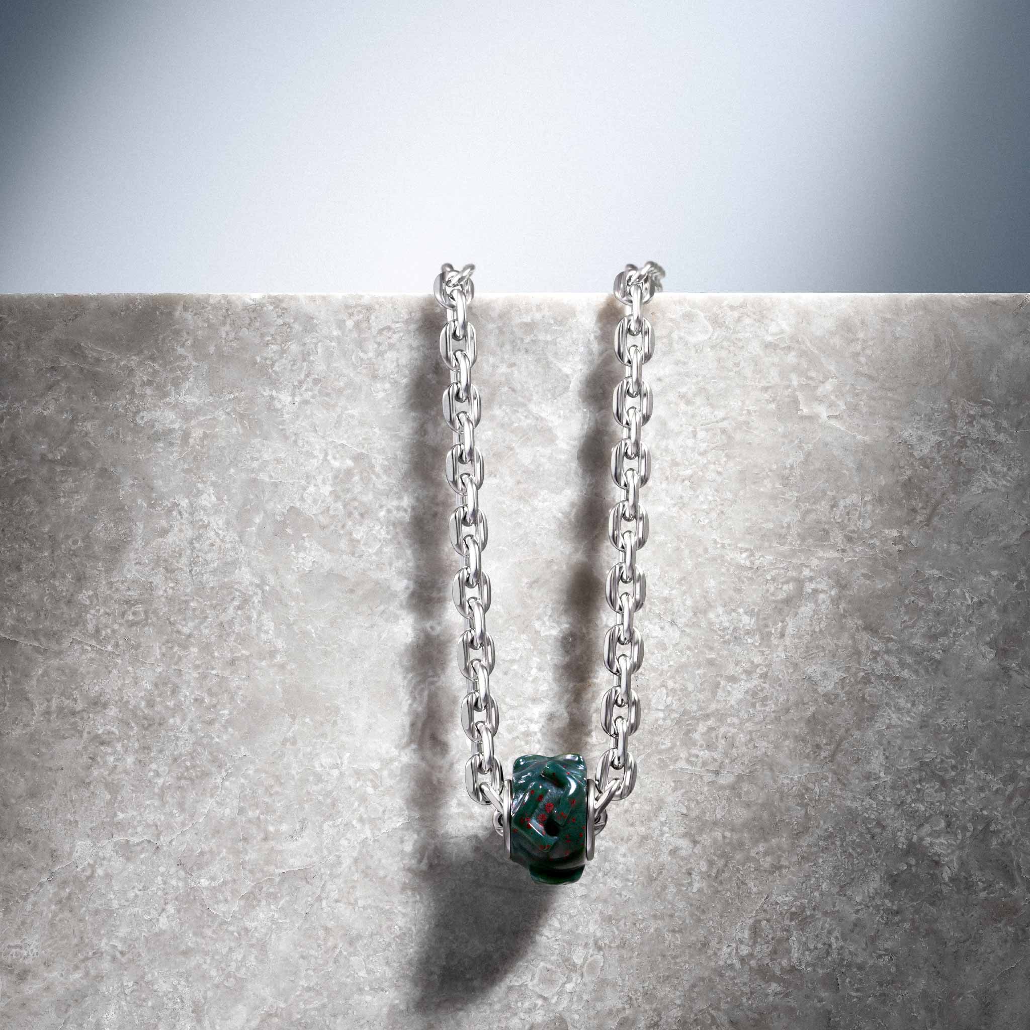 Bloodstone Rune Dawn Necklace Necklaces AWNL 