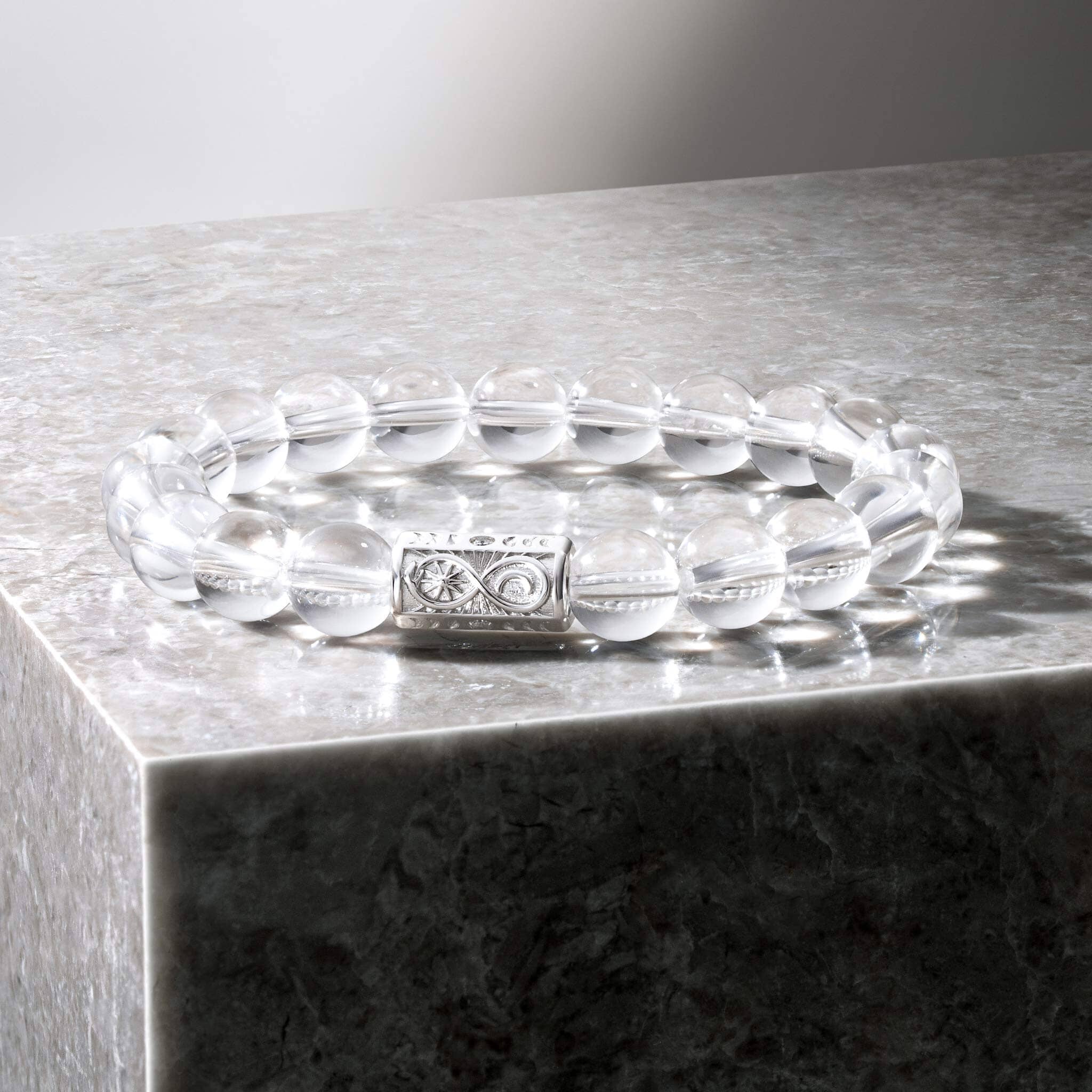 Clear Quartz Ouroboros Bracelet Bracelets AWNL 