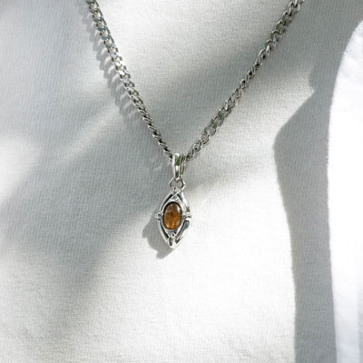 Vision Necklace Copper Rutilated Quartz Necklaces AWNL 