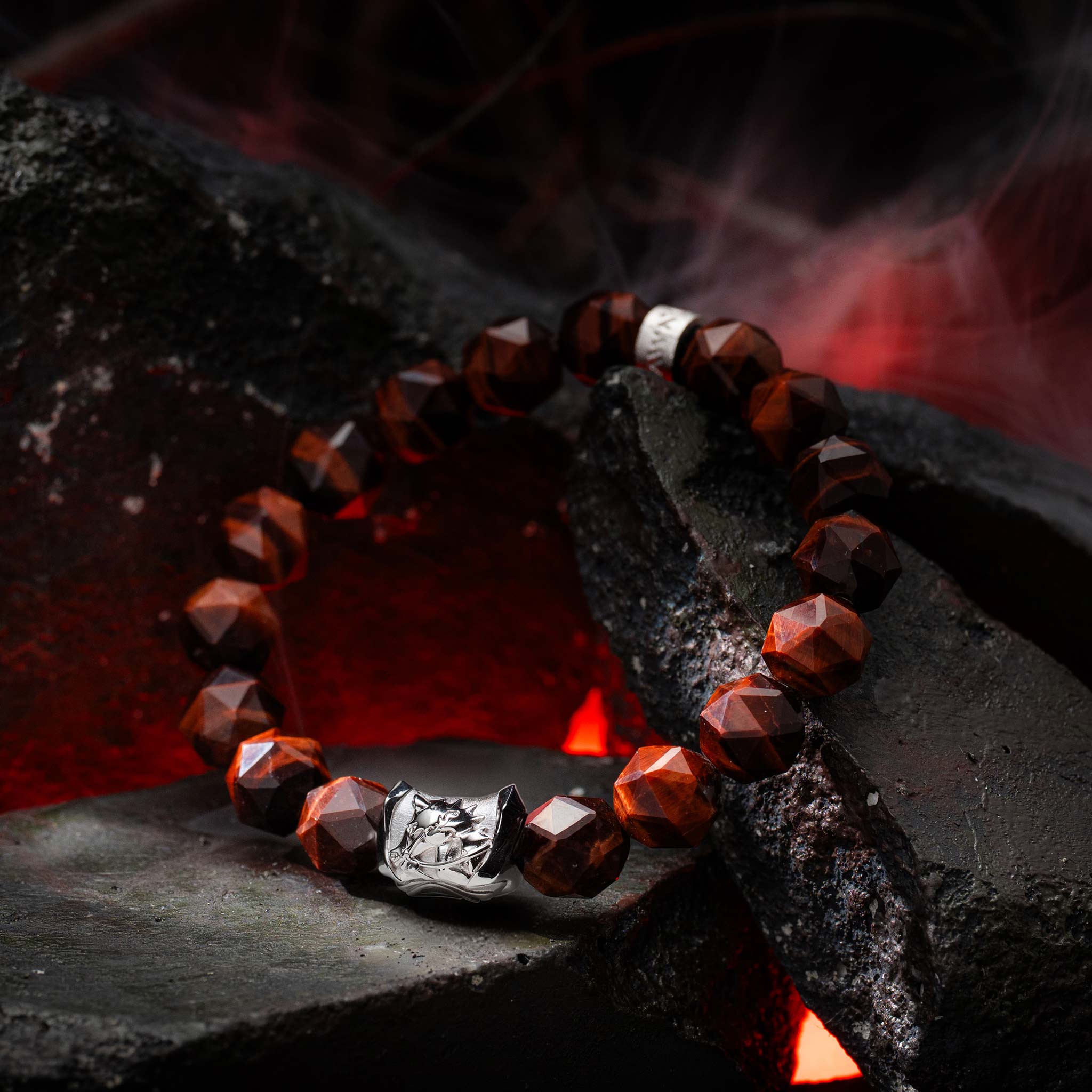 Sleipnir Bracelet Red Tiger Eye