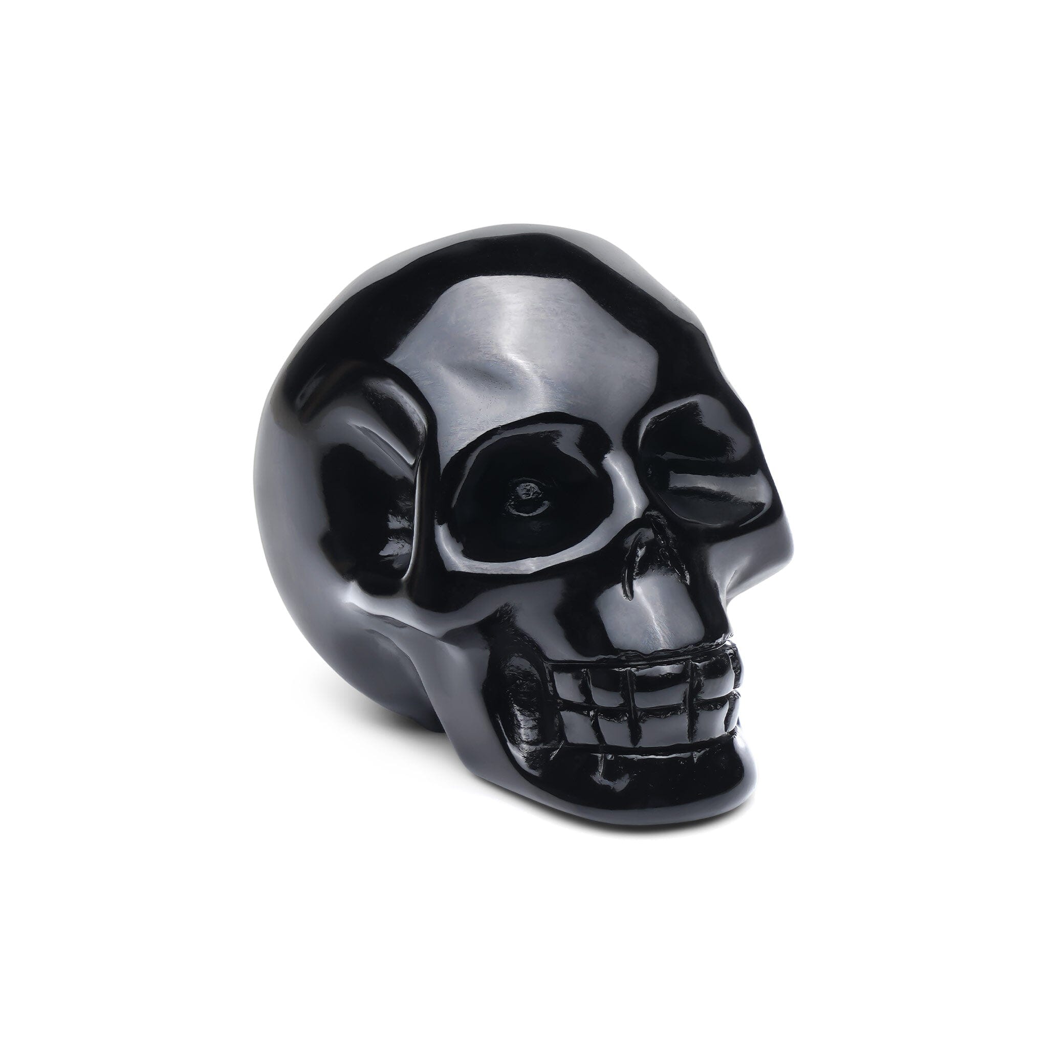 Crystal Skull Carving Ornament Others AWNL Obsidian Skull 