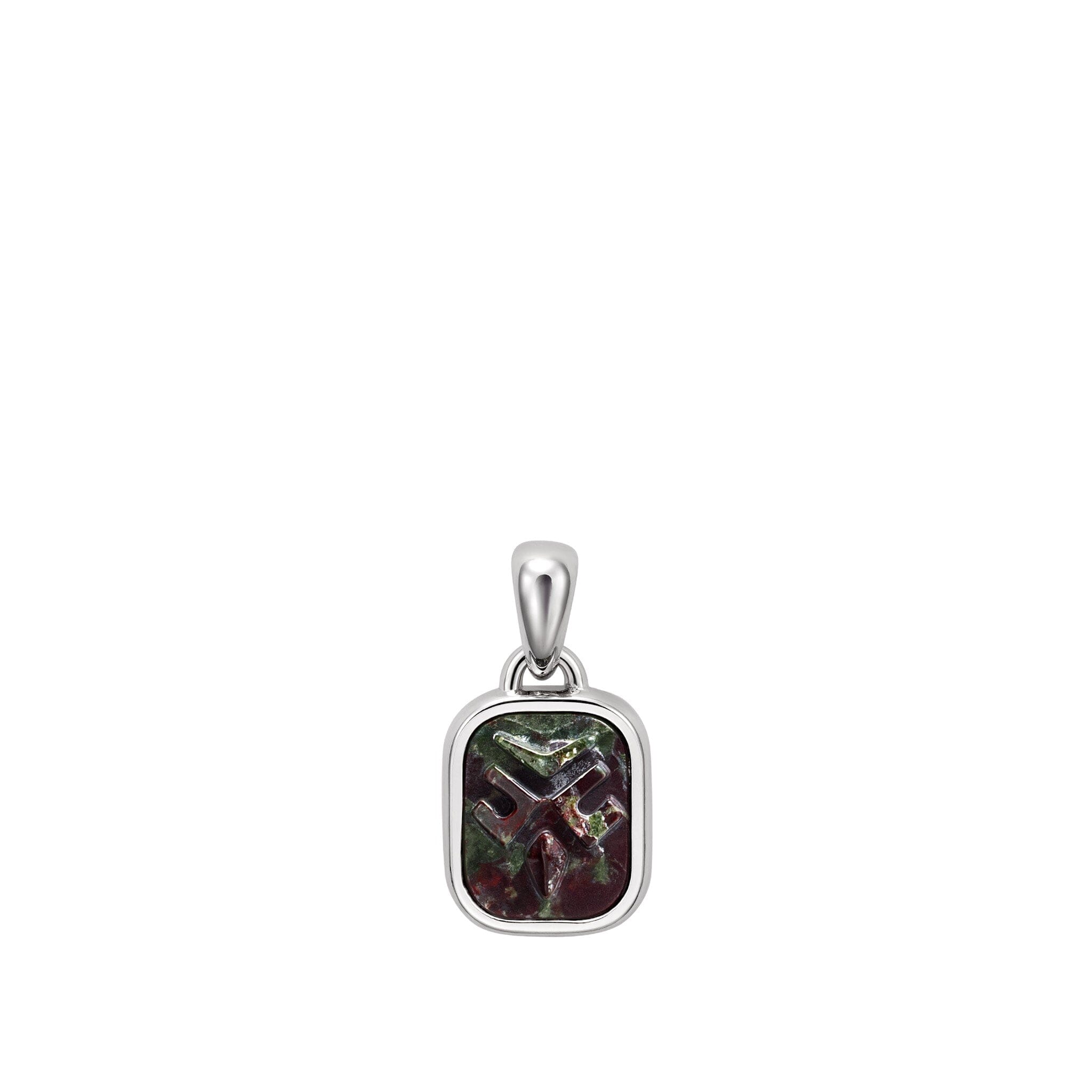 Dragon Blood Jasper Mystic Night Watcher Necklace Necklaces AWNL 
