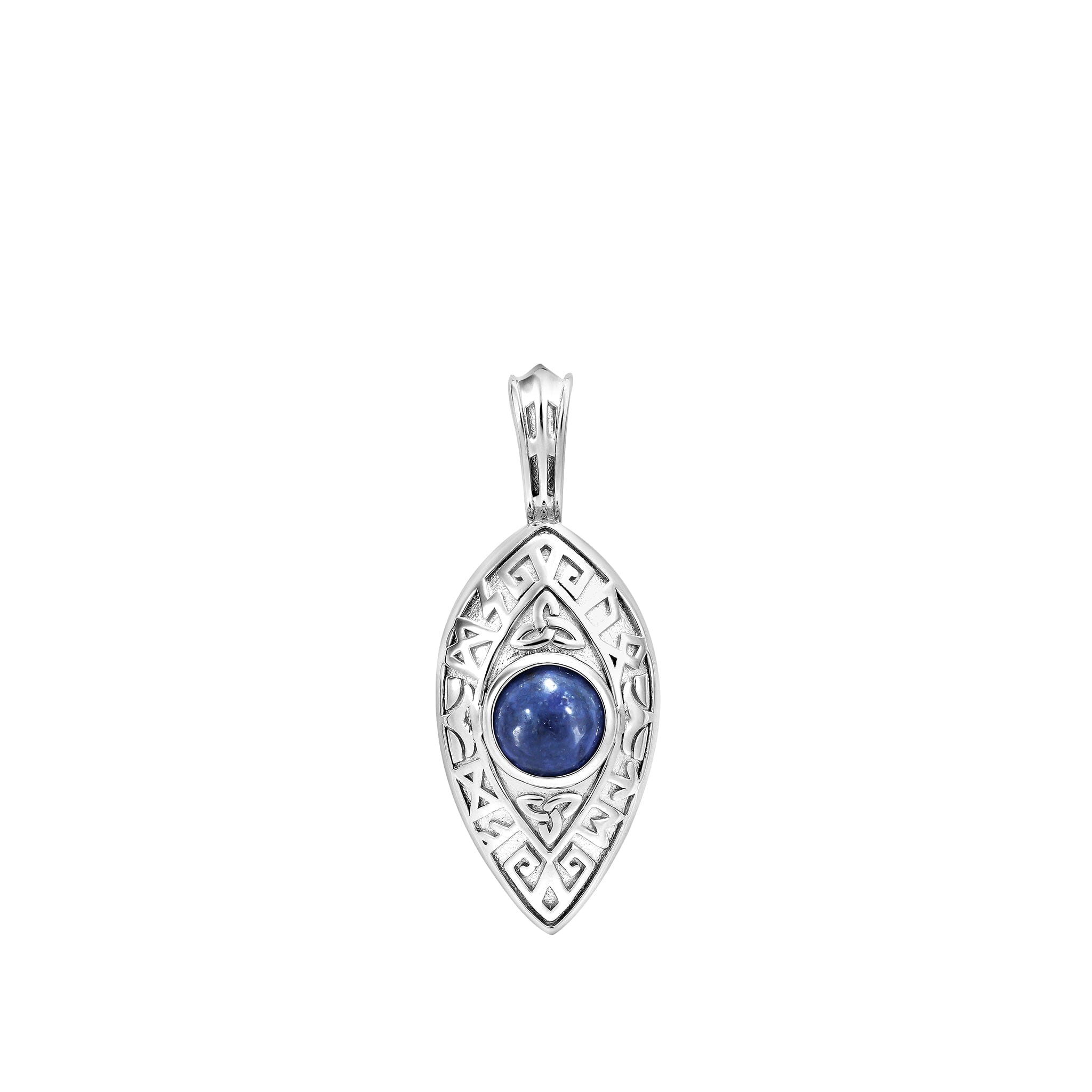 Dumortierite Celtic Rune Necklace Necklaces AWNL Pendant 