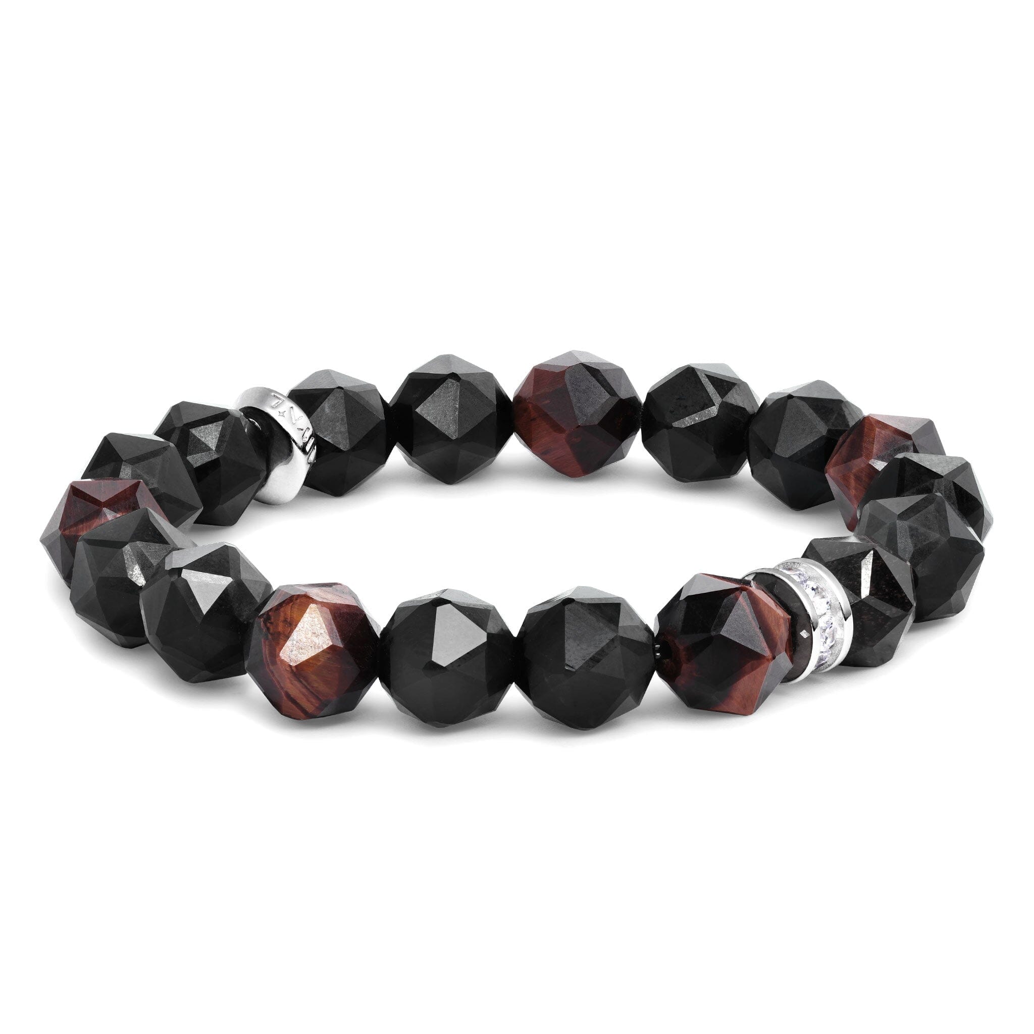Eagle Obsidian Red Tiger Eye Bracelet Bracelets AWNL Stockholm 