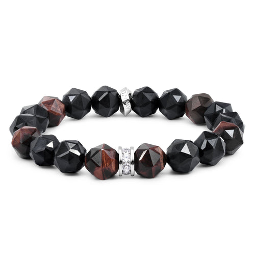 Eagle Obsidian Red Tiger Eye Bracelet Bracelets AWNL Stockholm S 