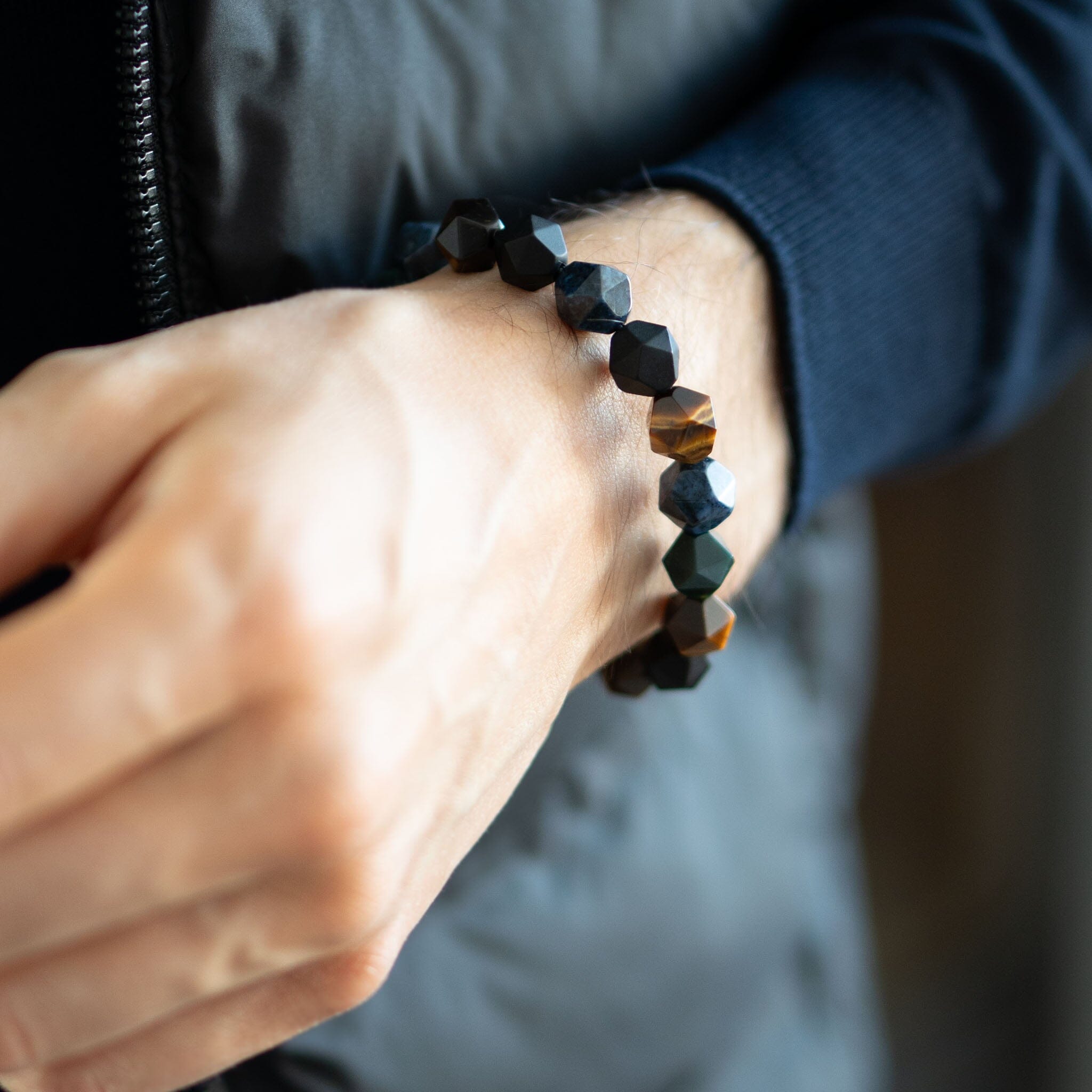 Elemental Prism Bracelet Mixed Stones Bracelets AWNL 
