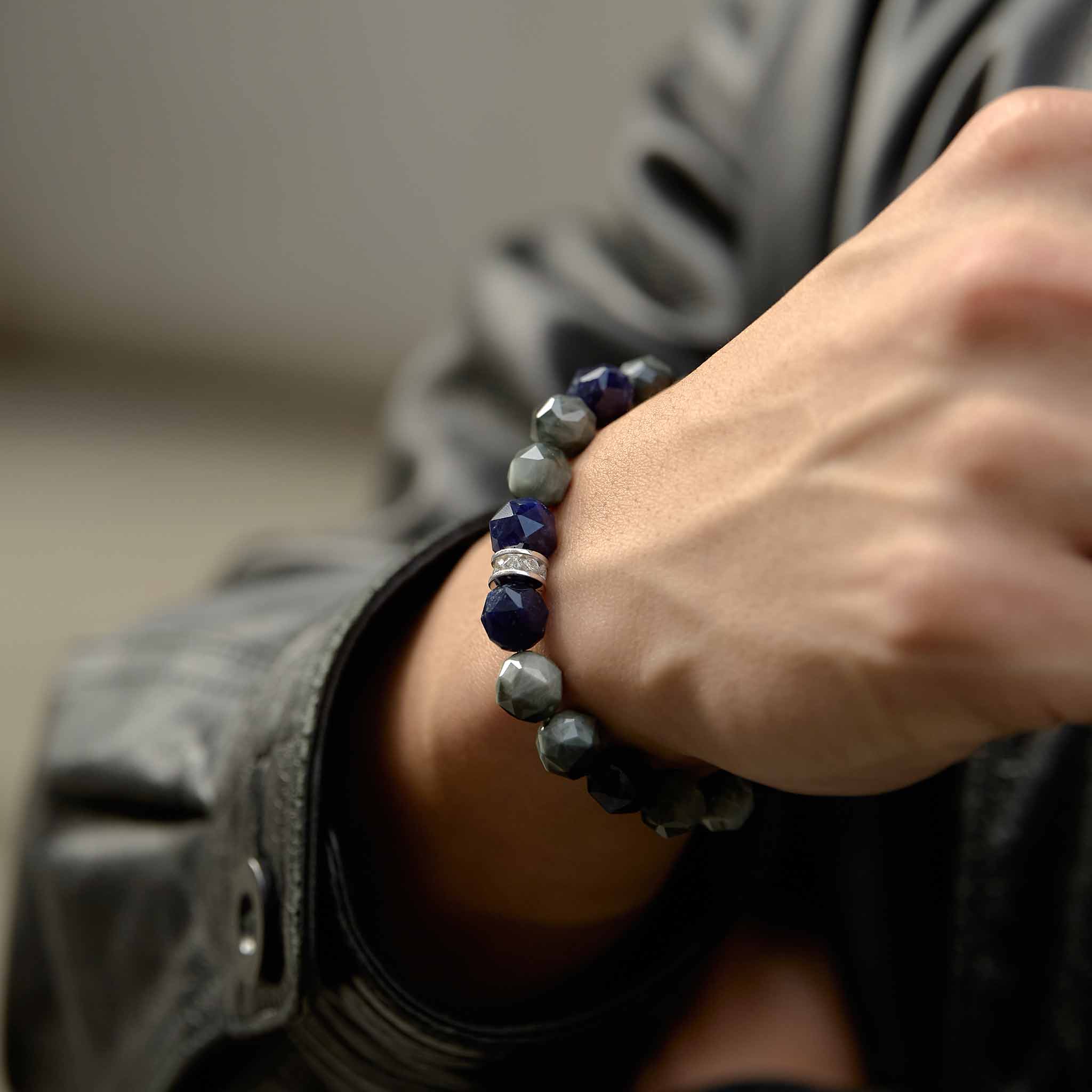 Falcon Bracelet Eagle Eye & Sodalite Bracelets AWNL 