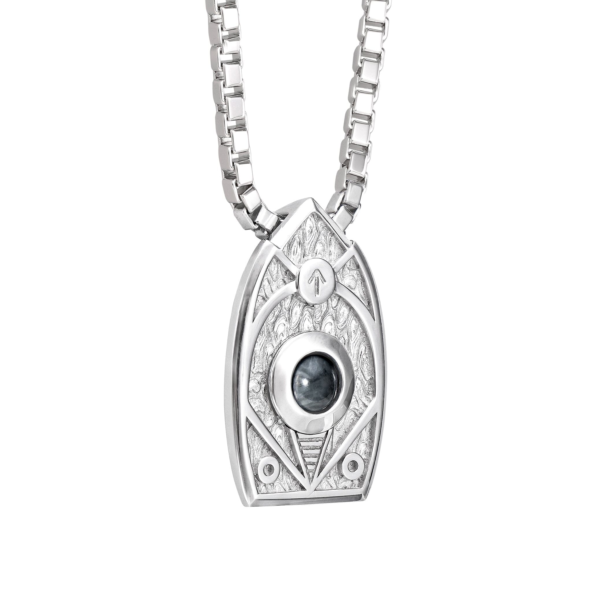 Tiwaz Necklace Kinetic Eagle Eye Necklaces AWNL 