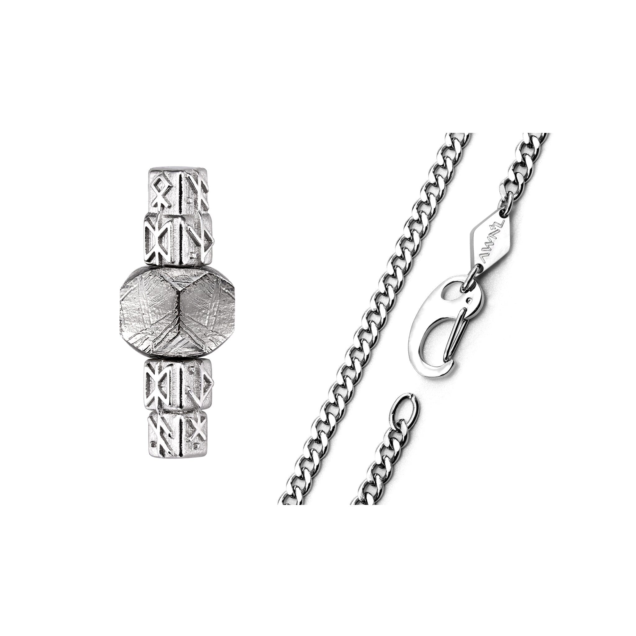 Gungnir Bind Rune Necklace Meteorite Necklaces AWNL 